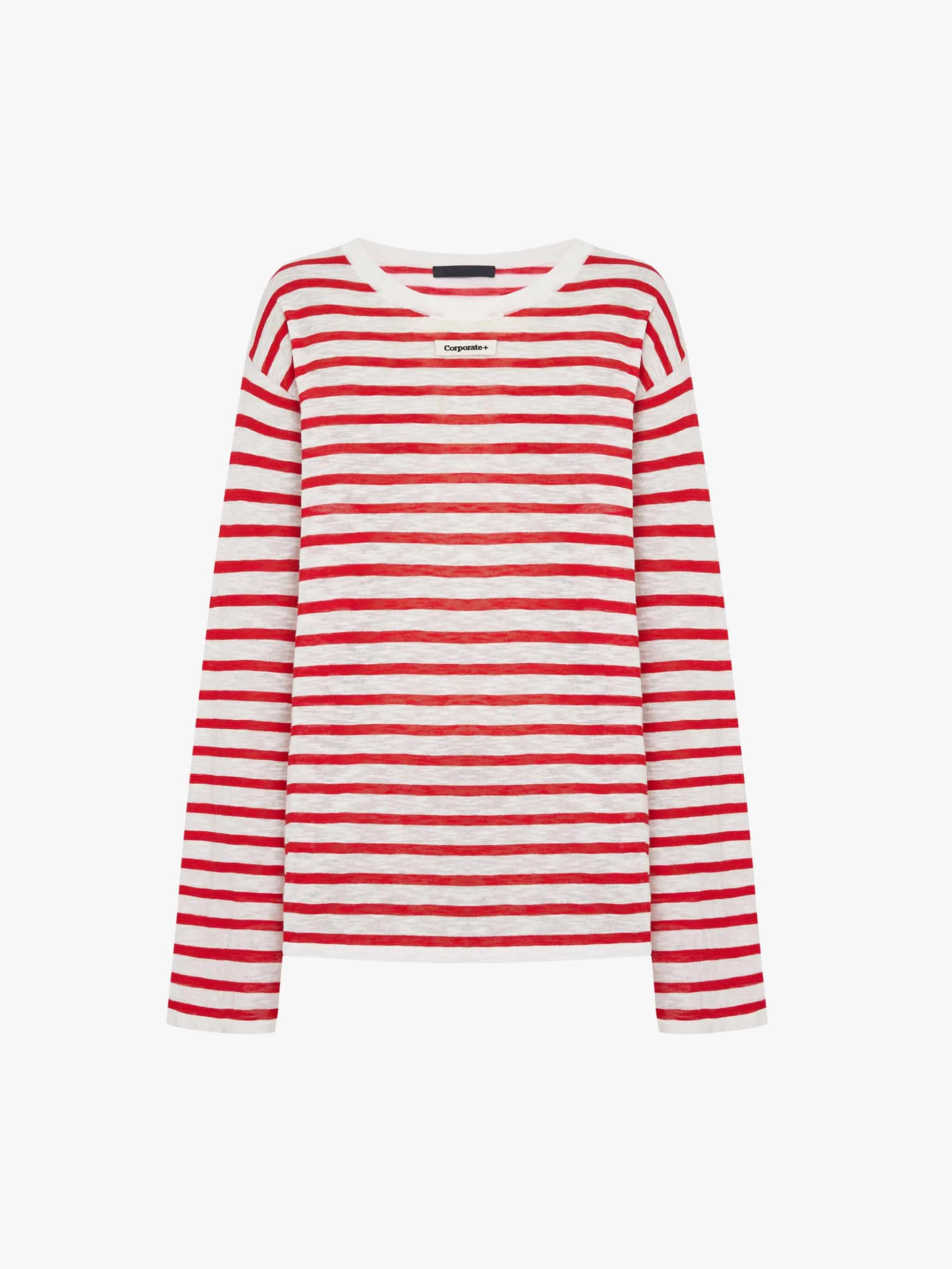 Long Sleeves Striped Sweater - Image 12