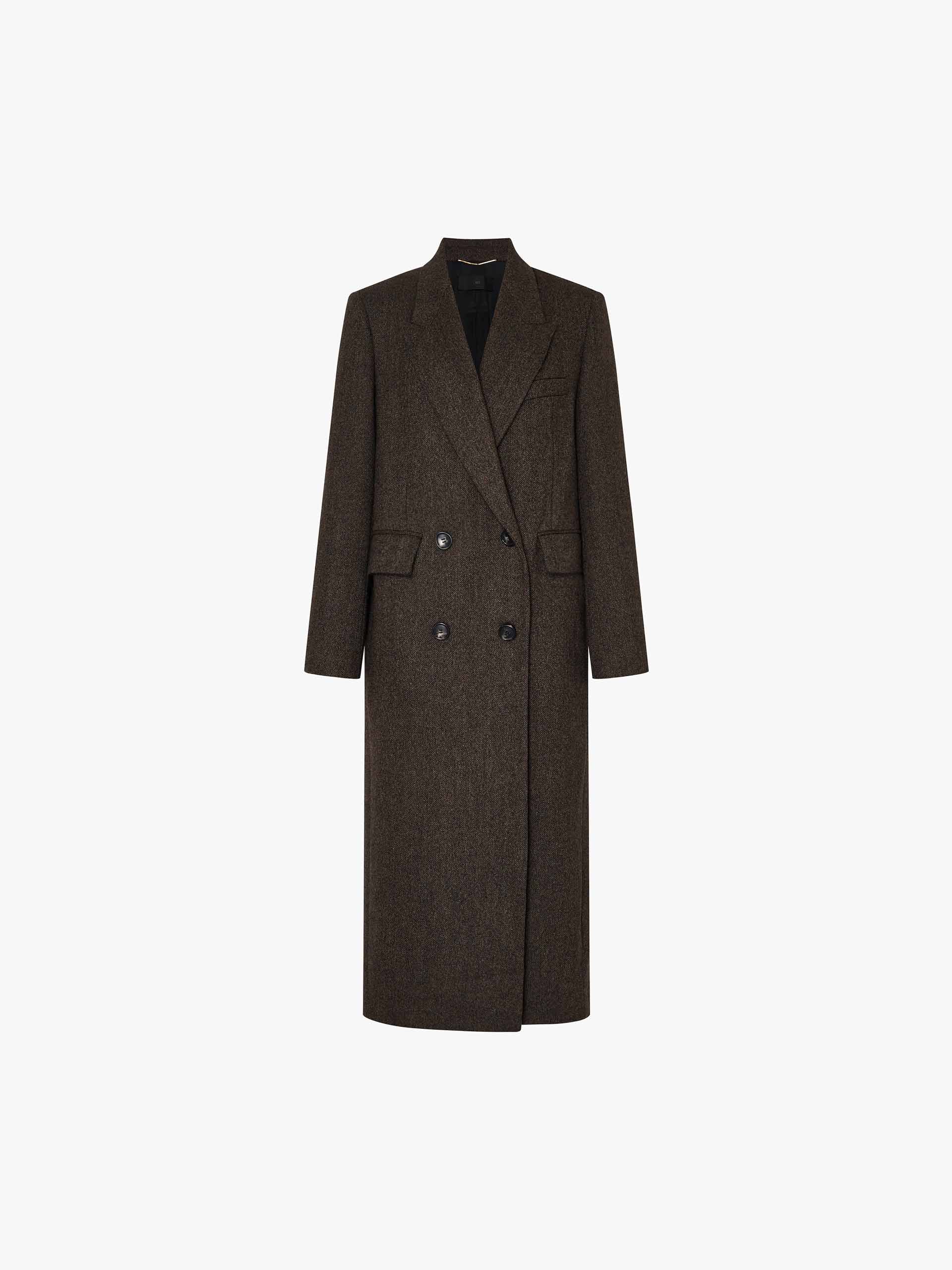 Long Wool Blazer Coat - Image 5