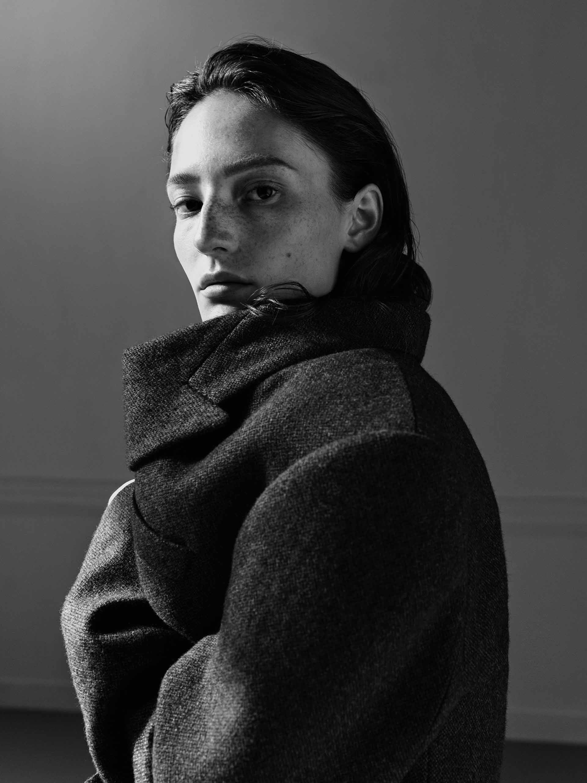 Long Wool Blazer Coat - Image 6