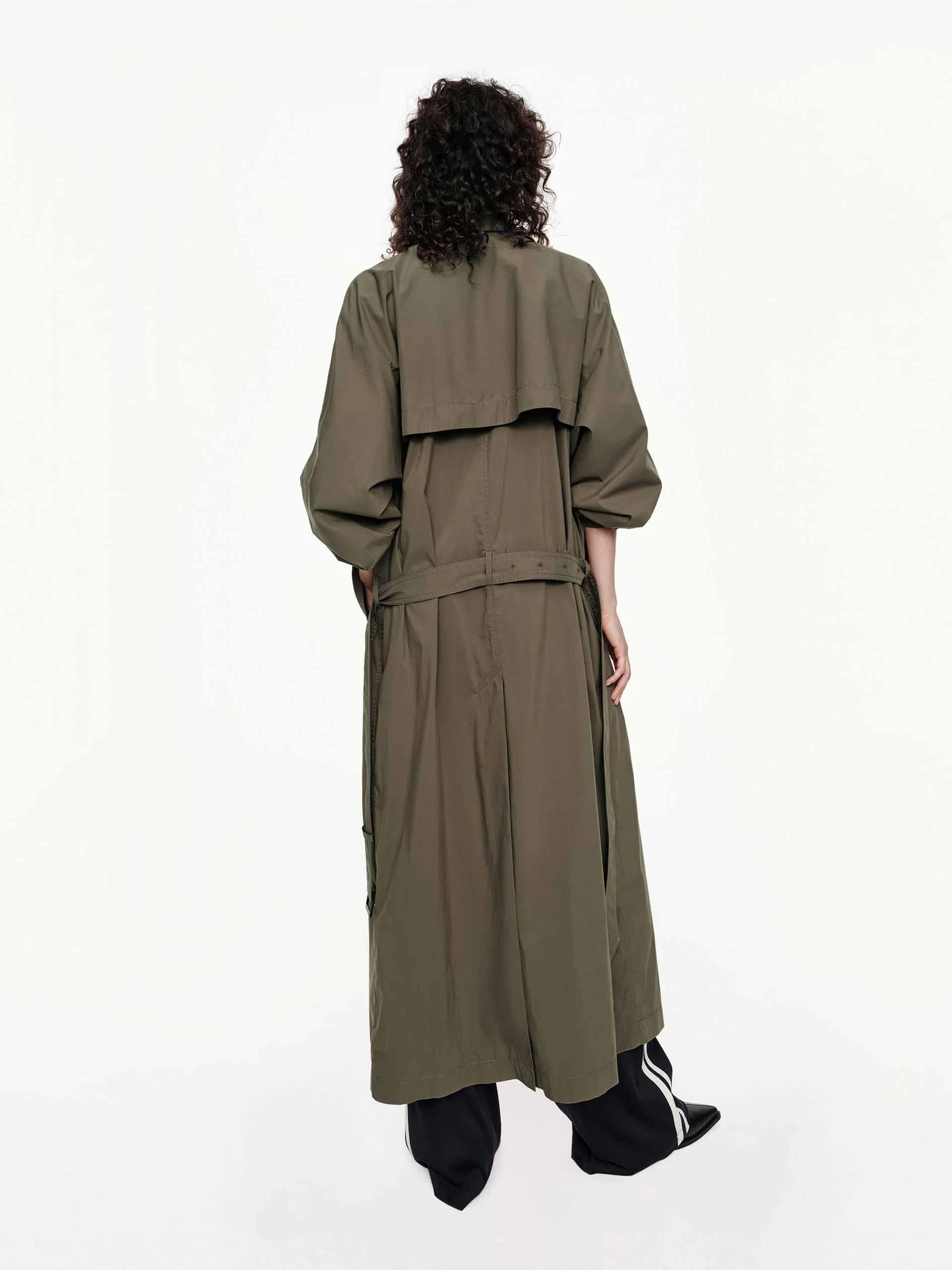 Longing Belt Trench Coat - Image 3