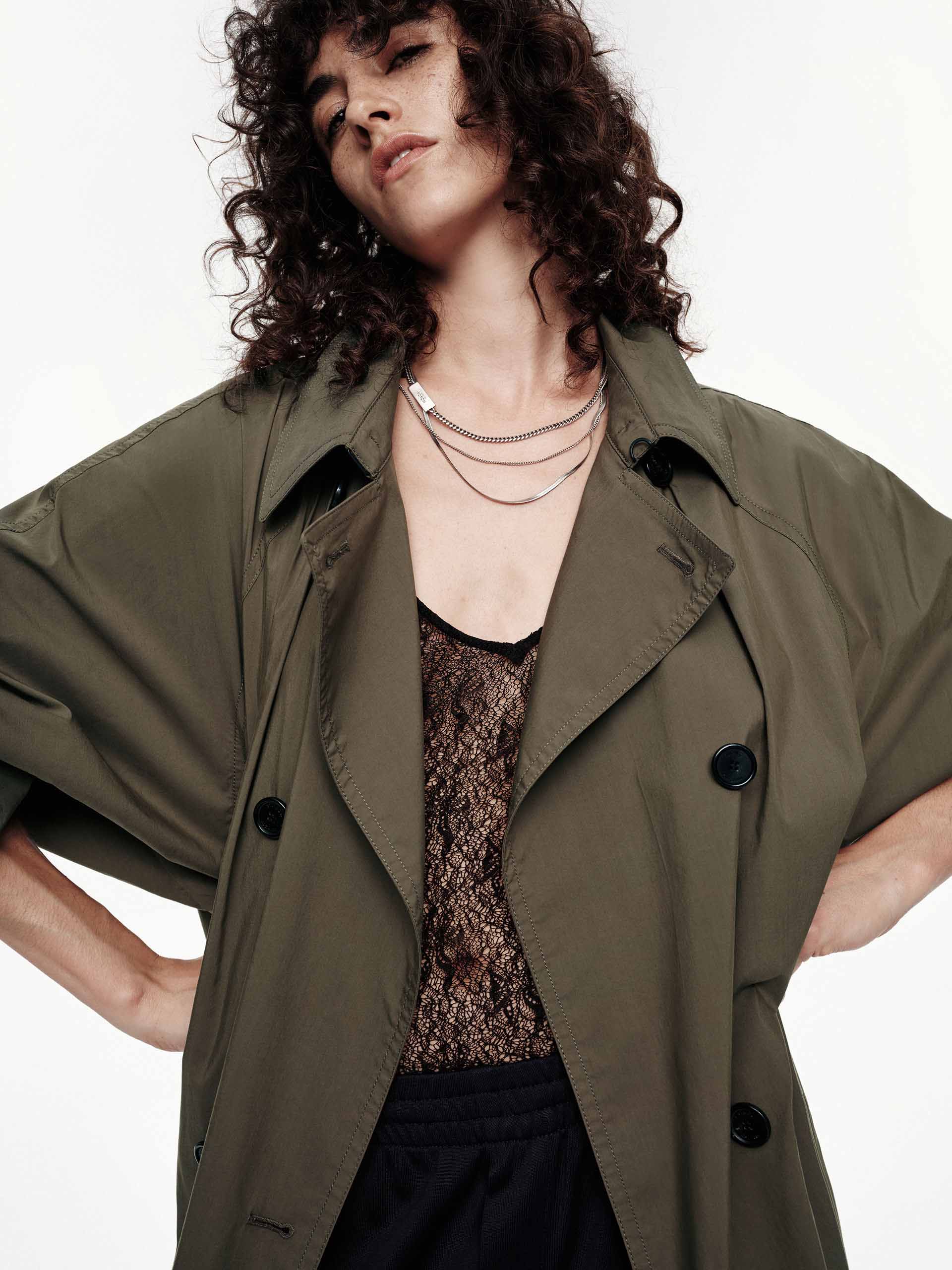 Longing Belt Trench Coat - Image 7