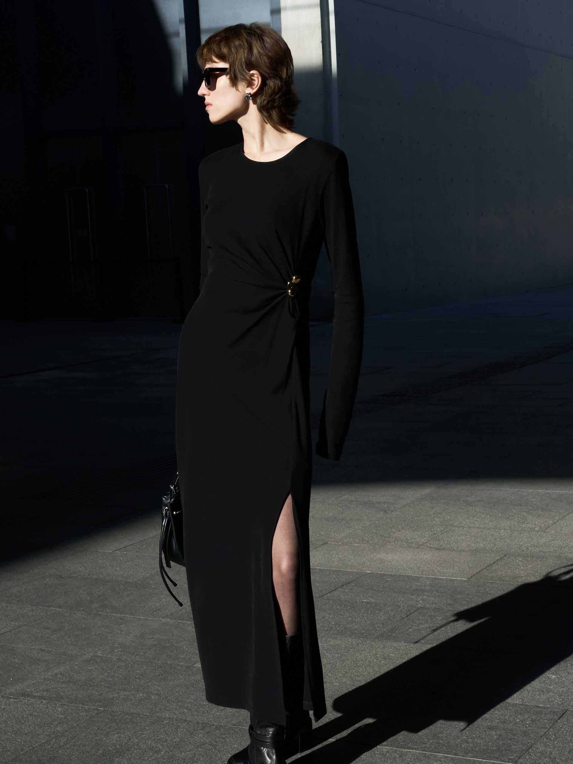 Longline Cotton Dress - Image 10