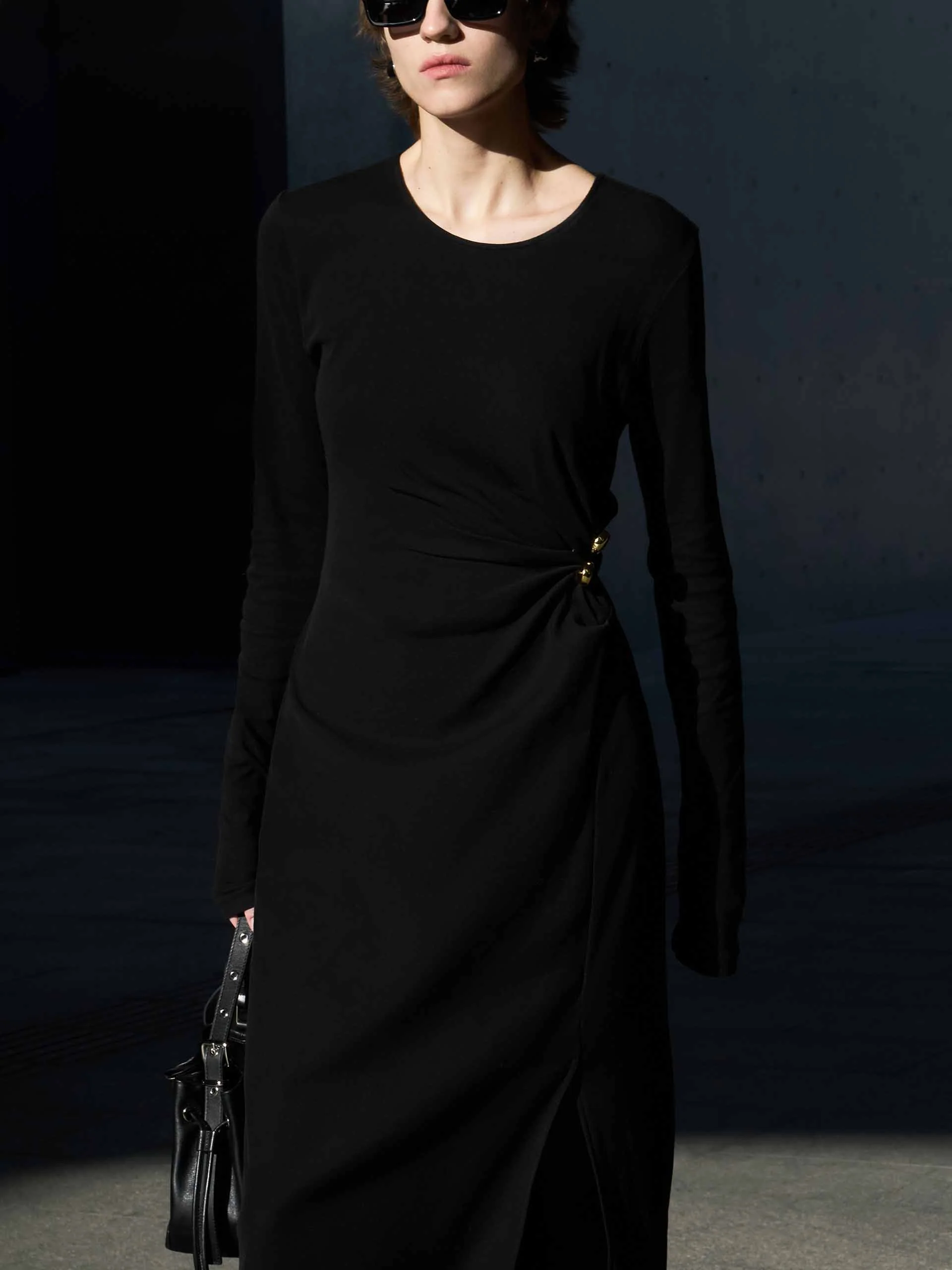 Longline Cotton Dress - Image 12
