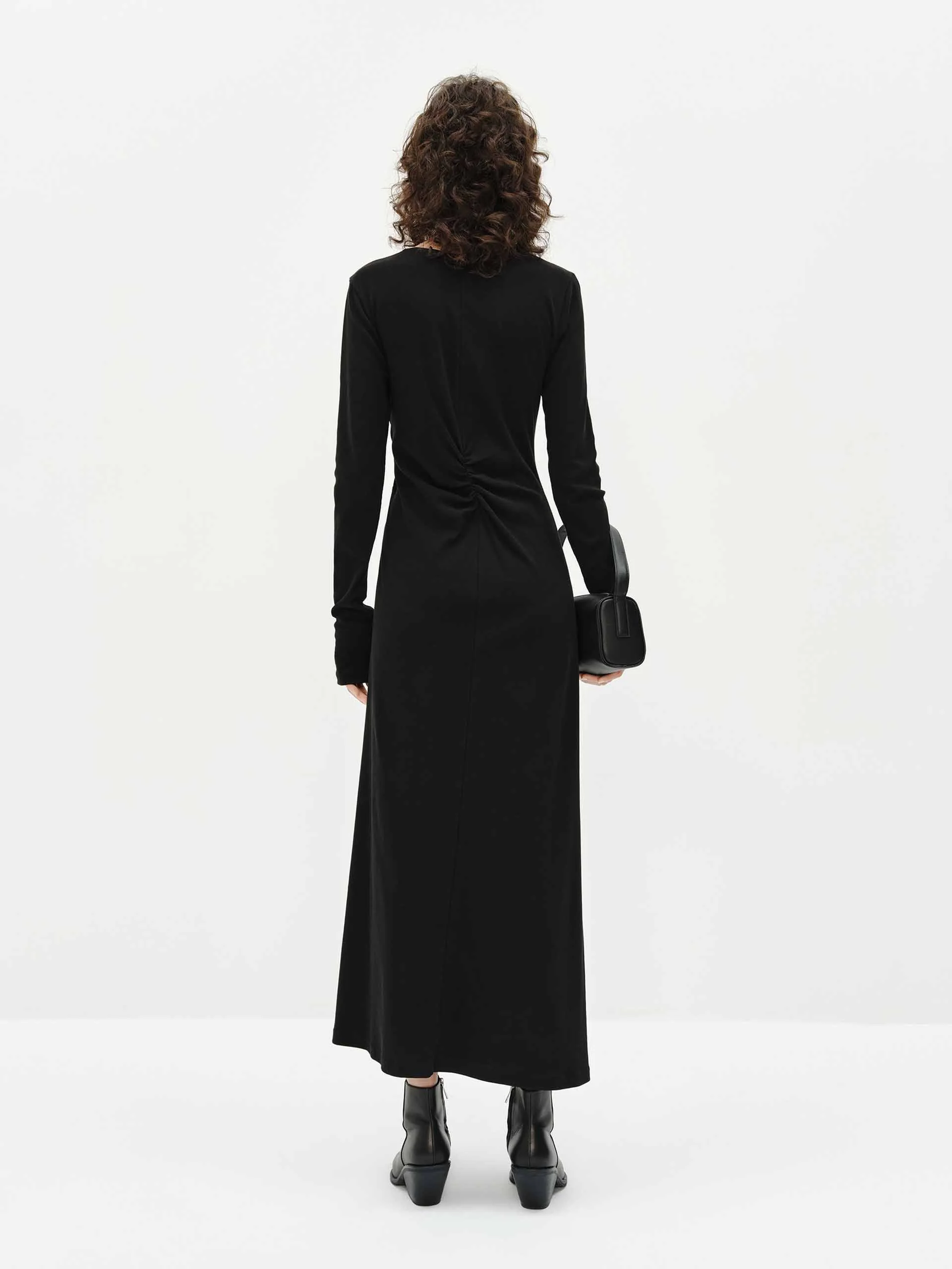 Longline Cotton Dress - Image 3