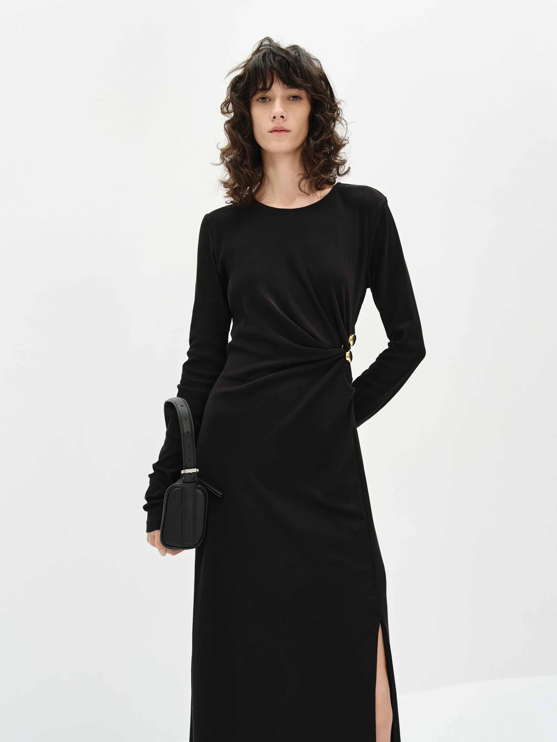 Longline Cotton Dress - Image 9