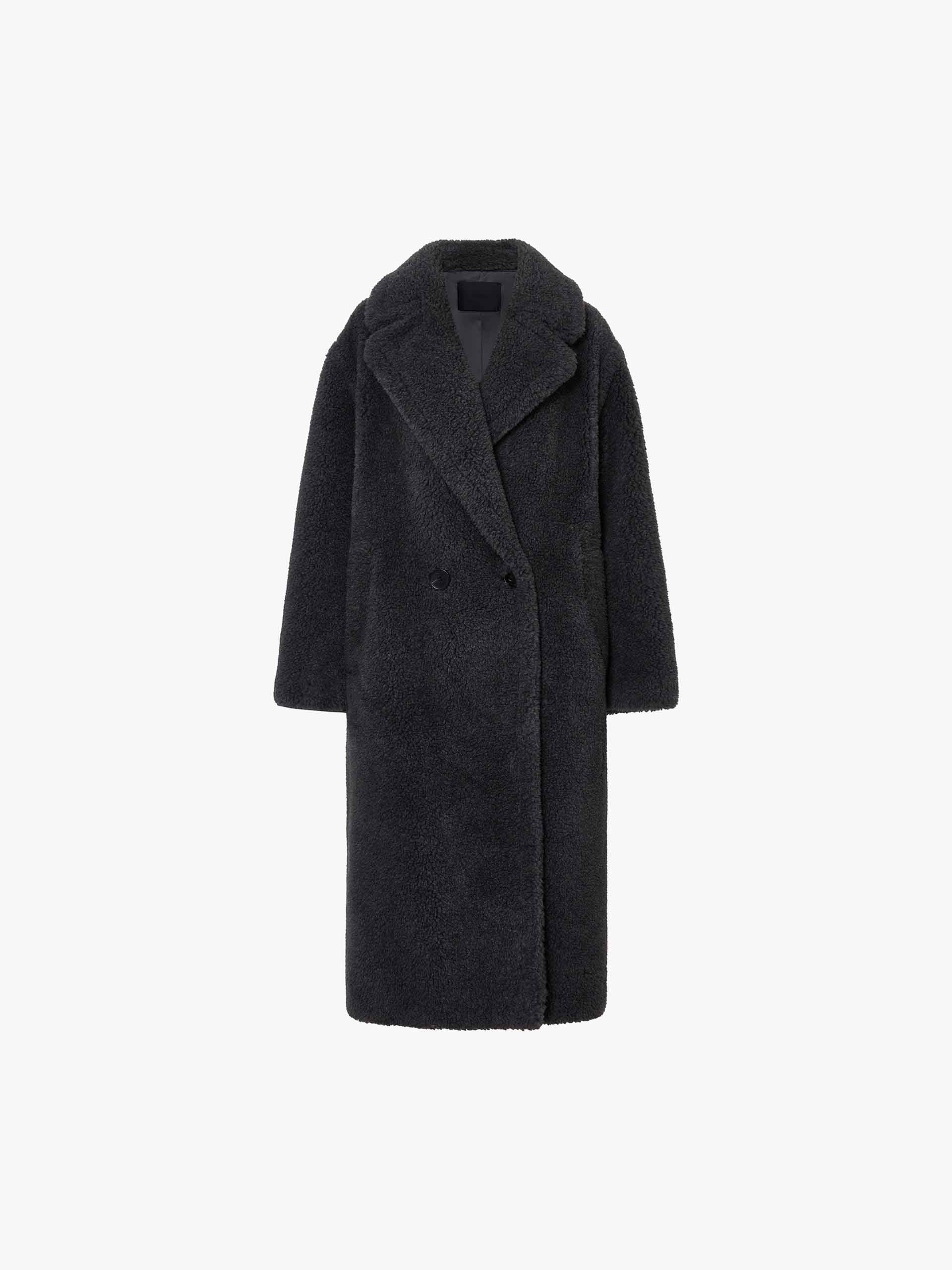 Longline Teddy Coat - Image 13