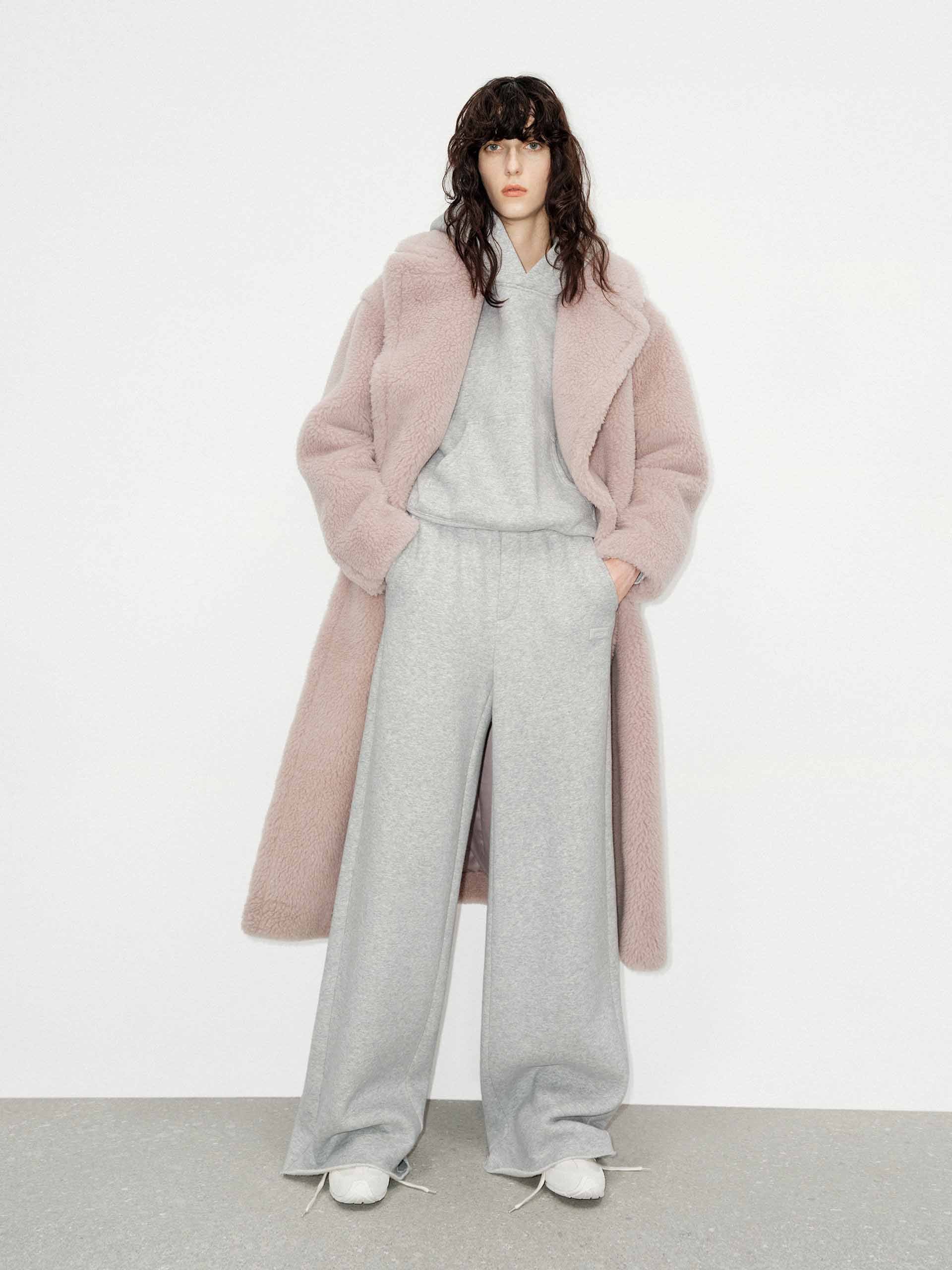 Longline Teddy Coat - Image 17
