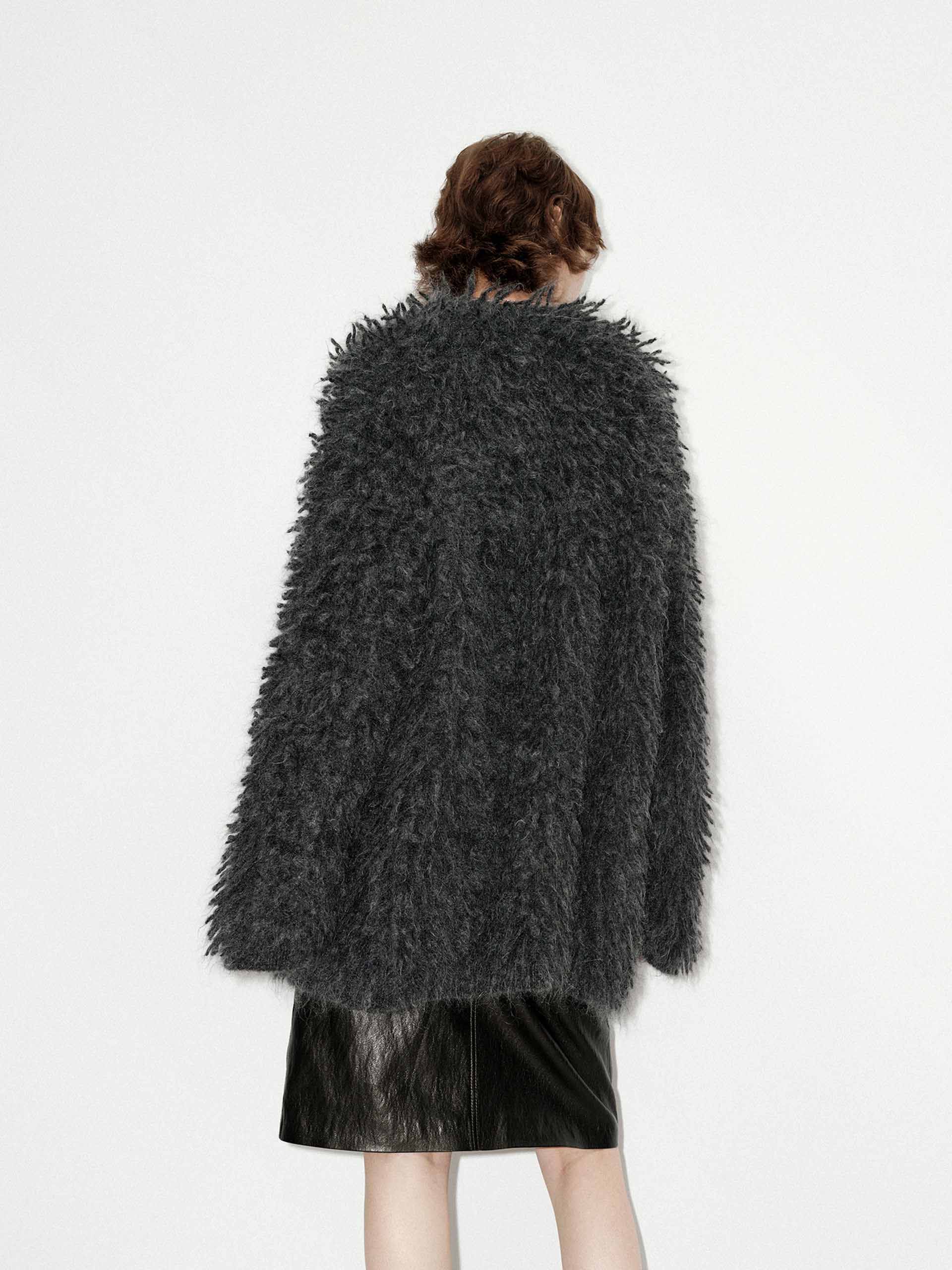 Loose Fuzzy Cardigan - Image 15