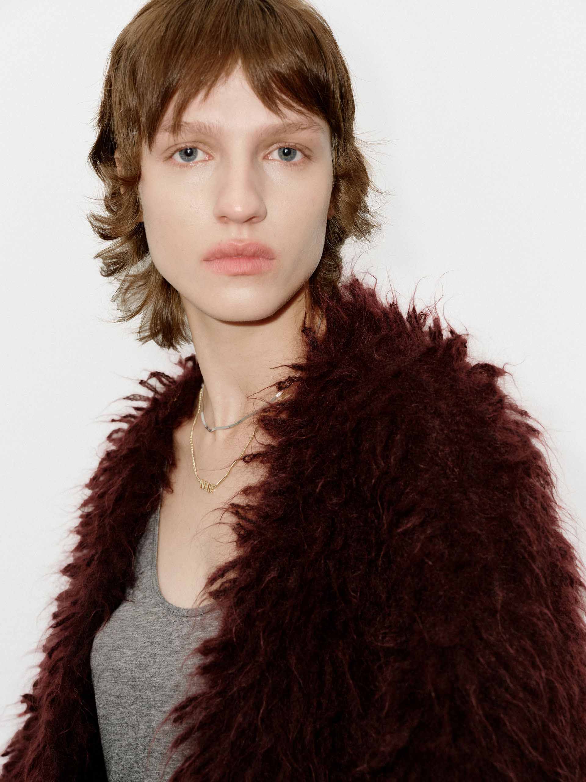 Loose Fuzzy Cardigan - Image 3