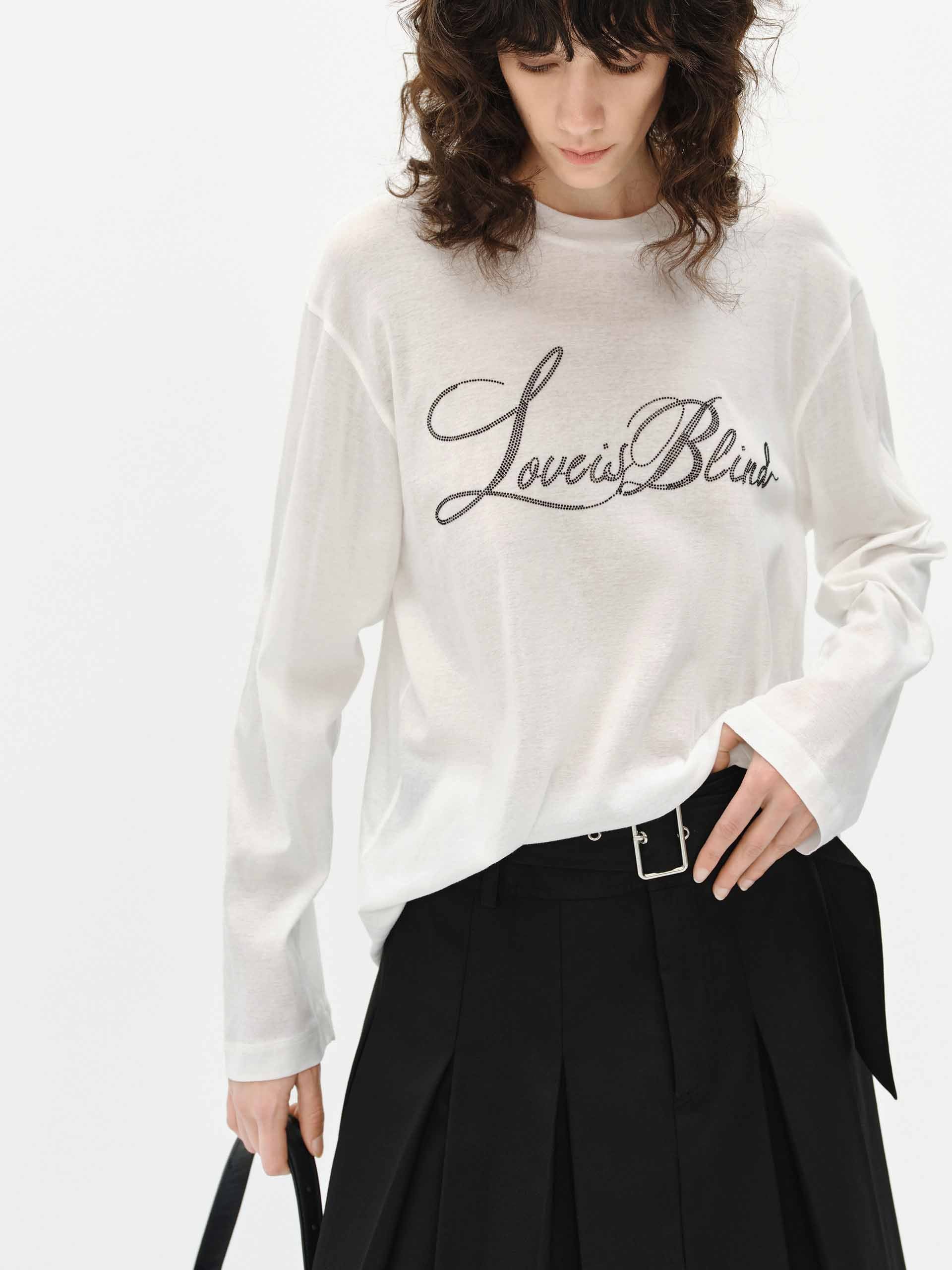 Loose Letter Print T-shirt - Image 10