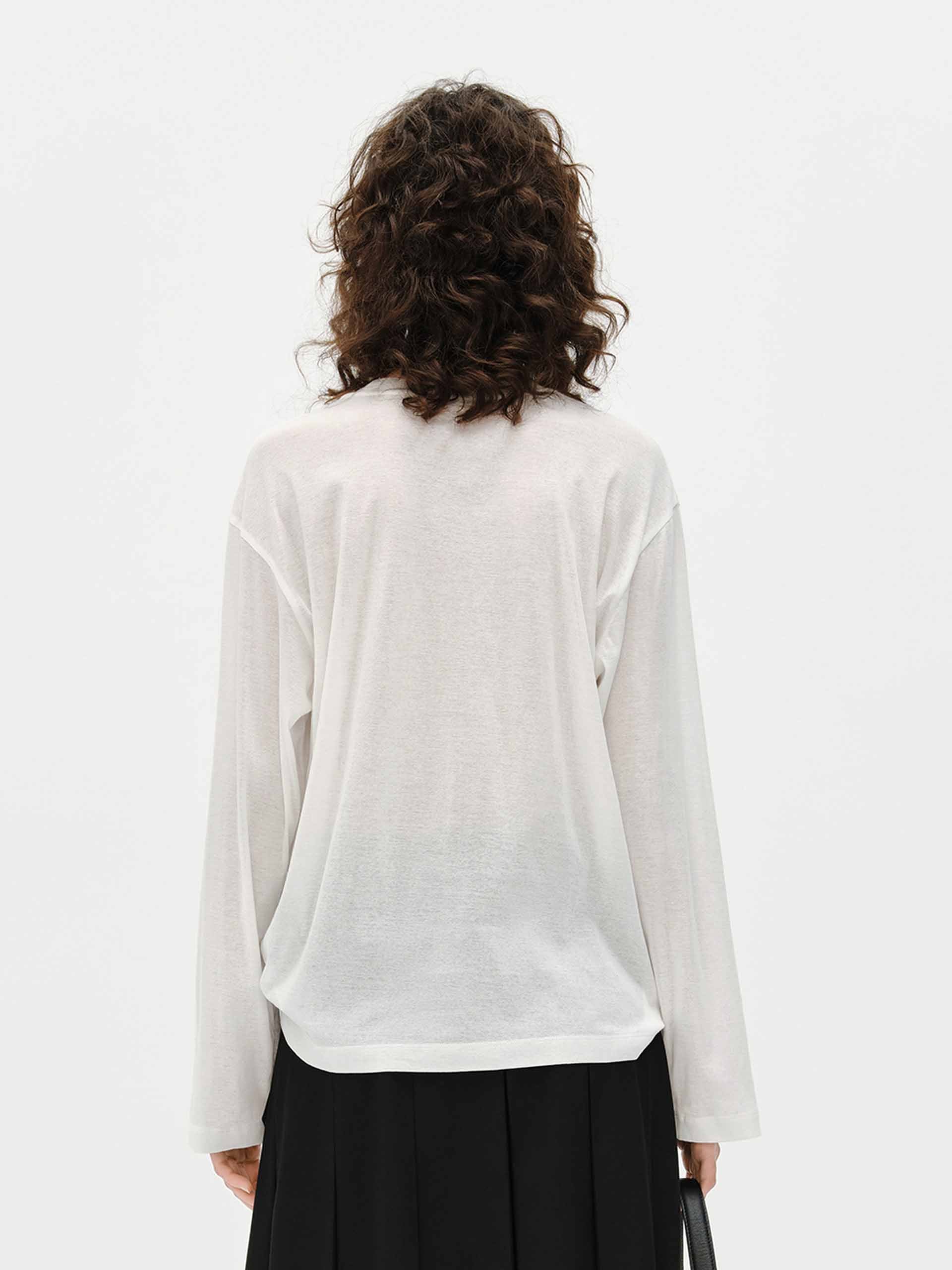 Loose Letter Print T-shirt - Image 14