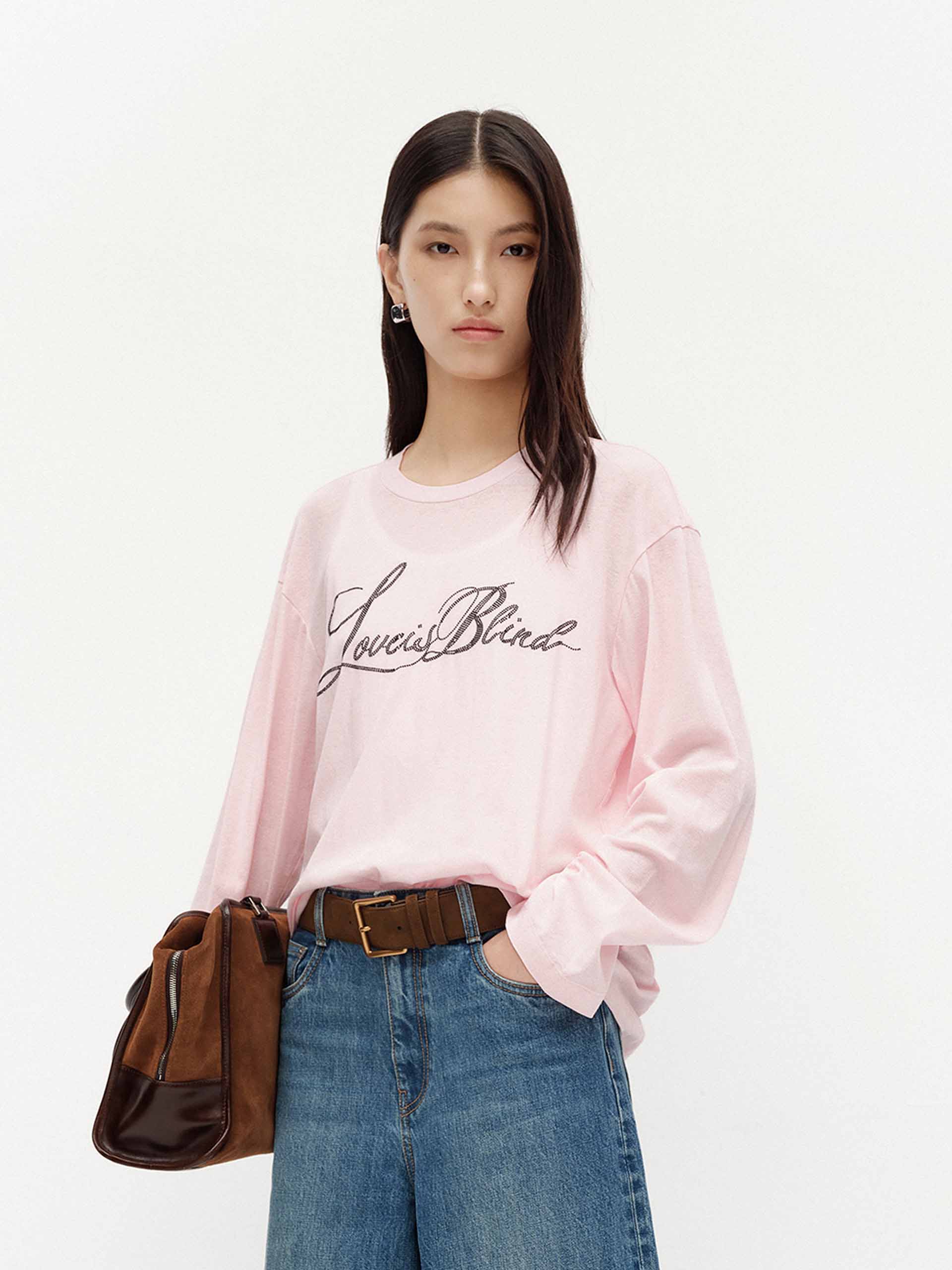 Loose Letter Print T-shirt - Image 22
