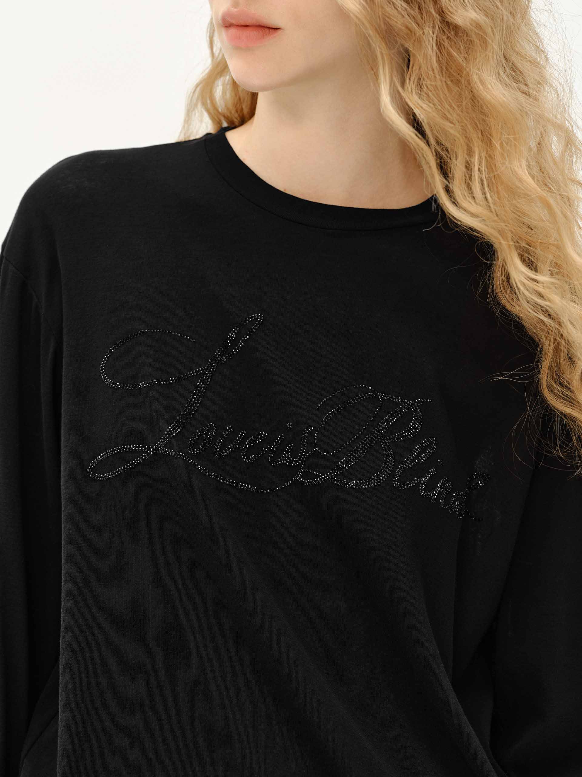 Loose Letter Print T-shirt - Image 6