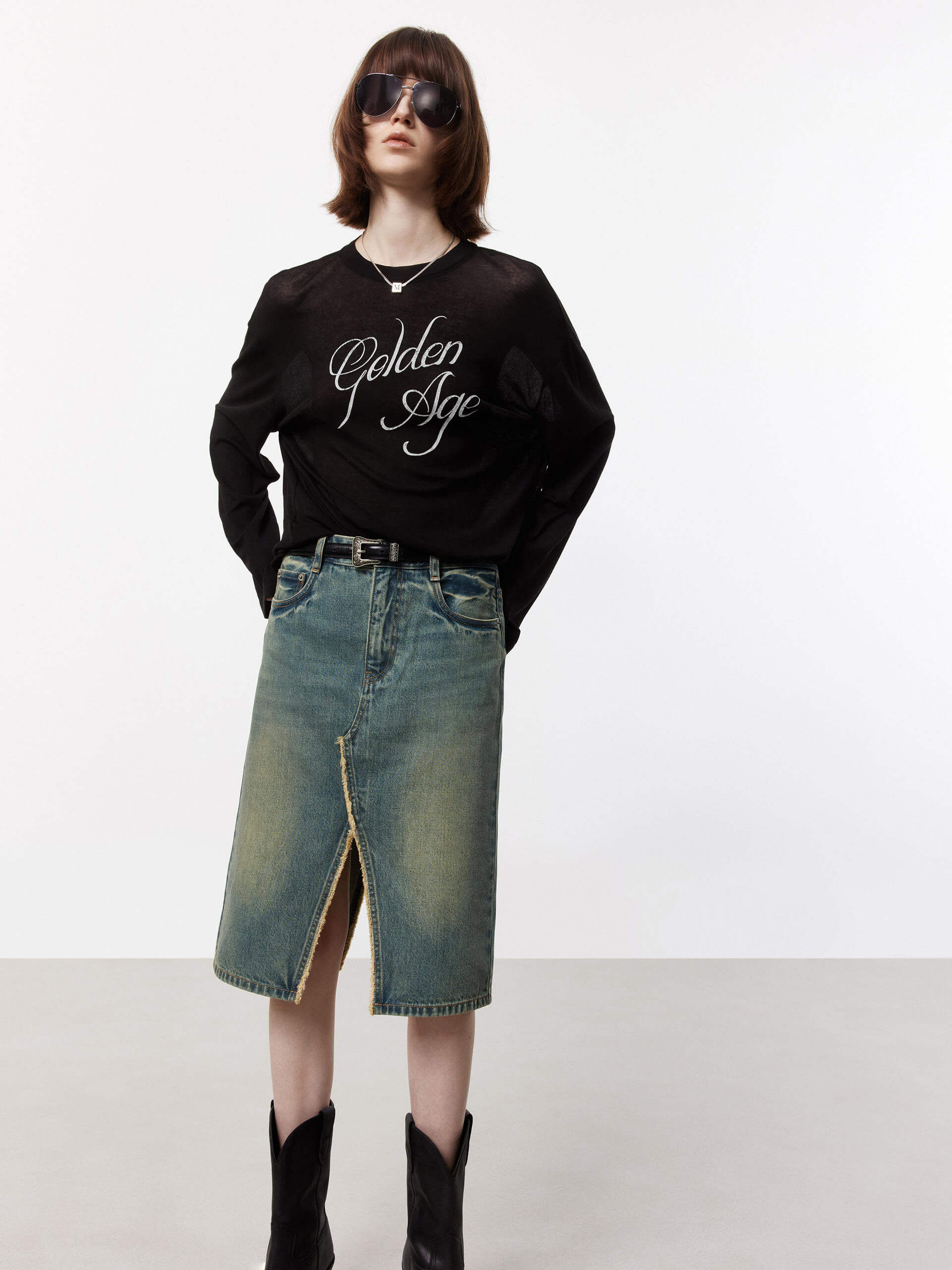 Loose Long Sleeve T-shirt - Image 10