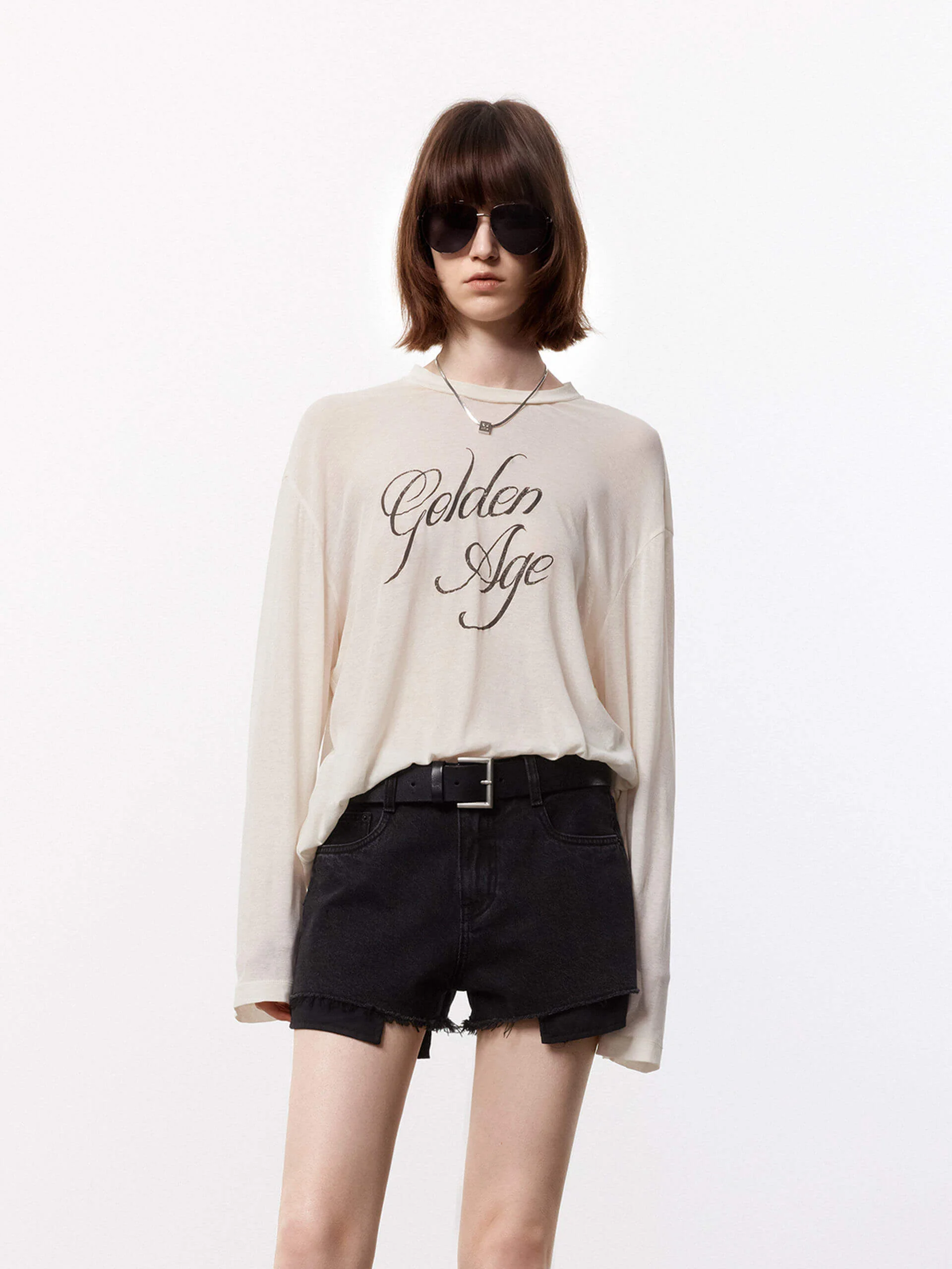 Loose Long Sleeve T-shirt - Image 17