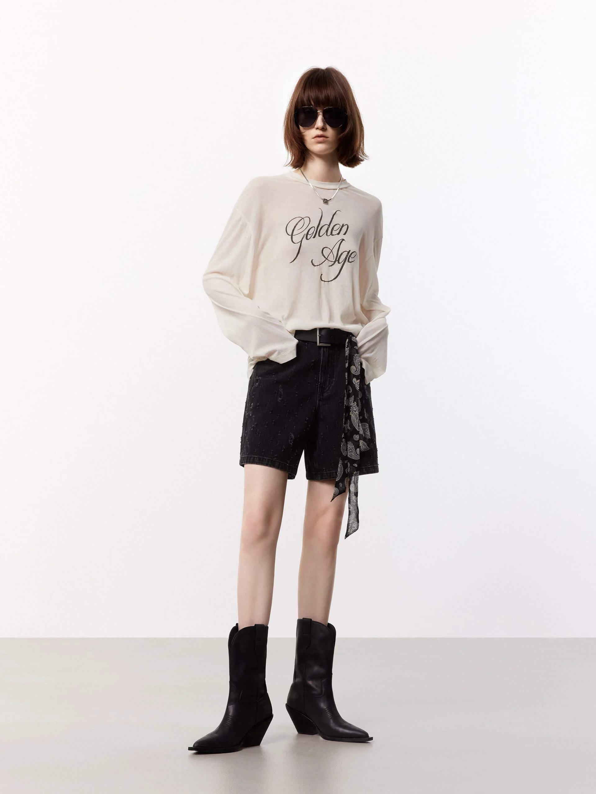 Loose Long Sleeve T-shirt - Image 18