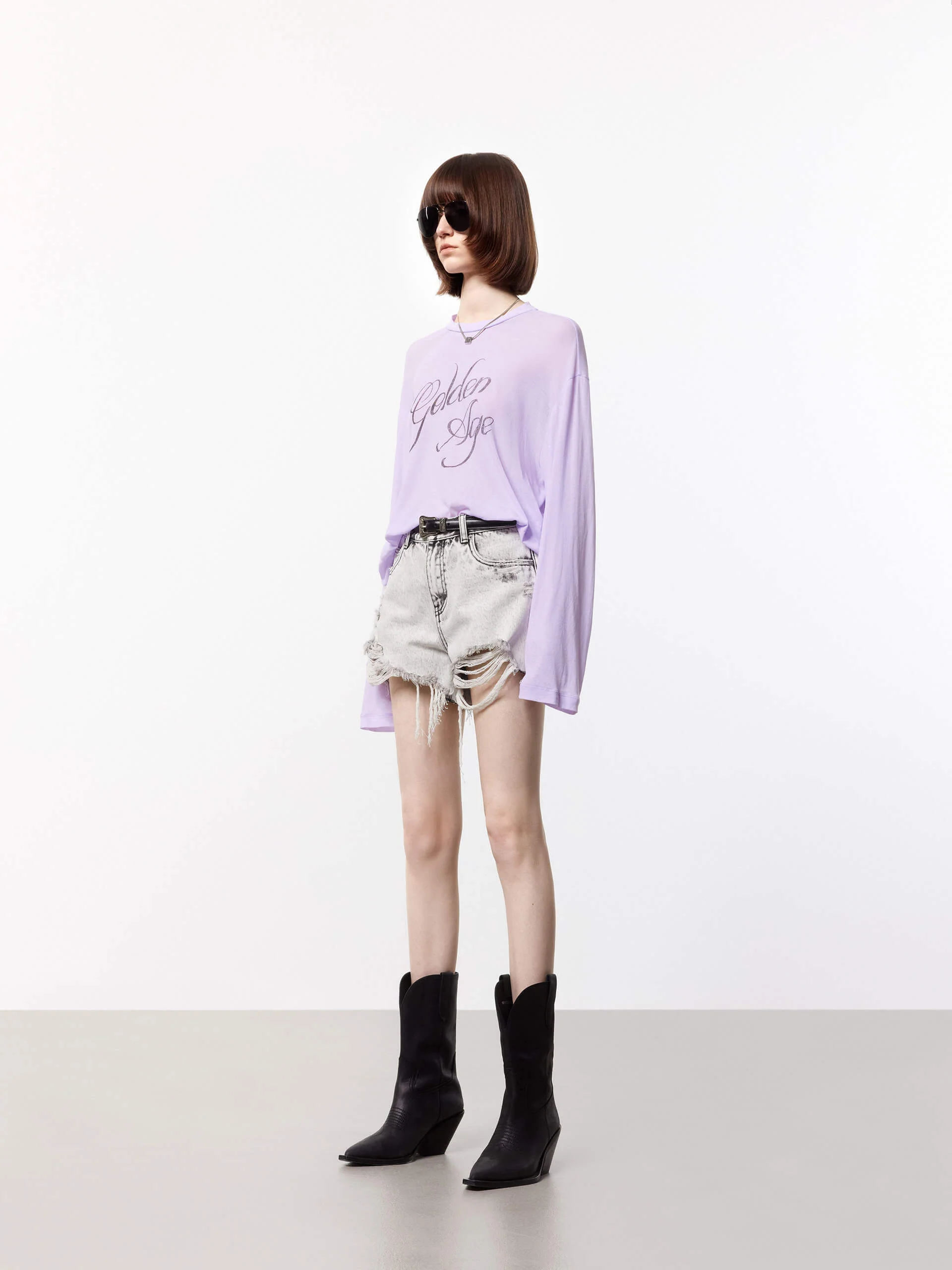 Loose Long Sleeve T-shirt - Image 8