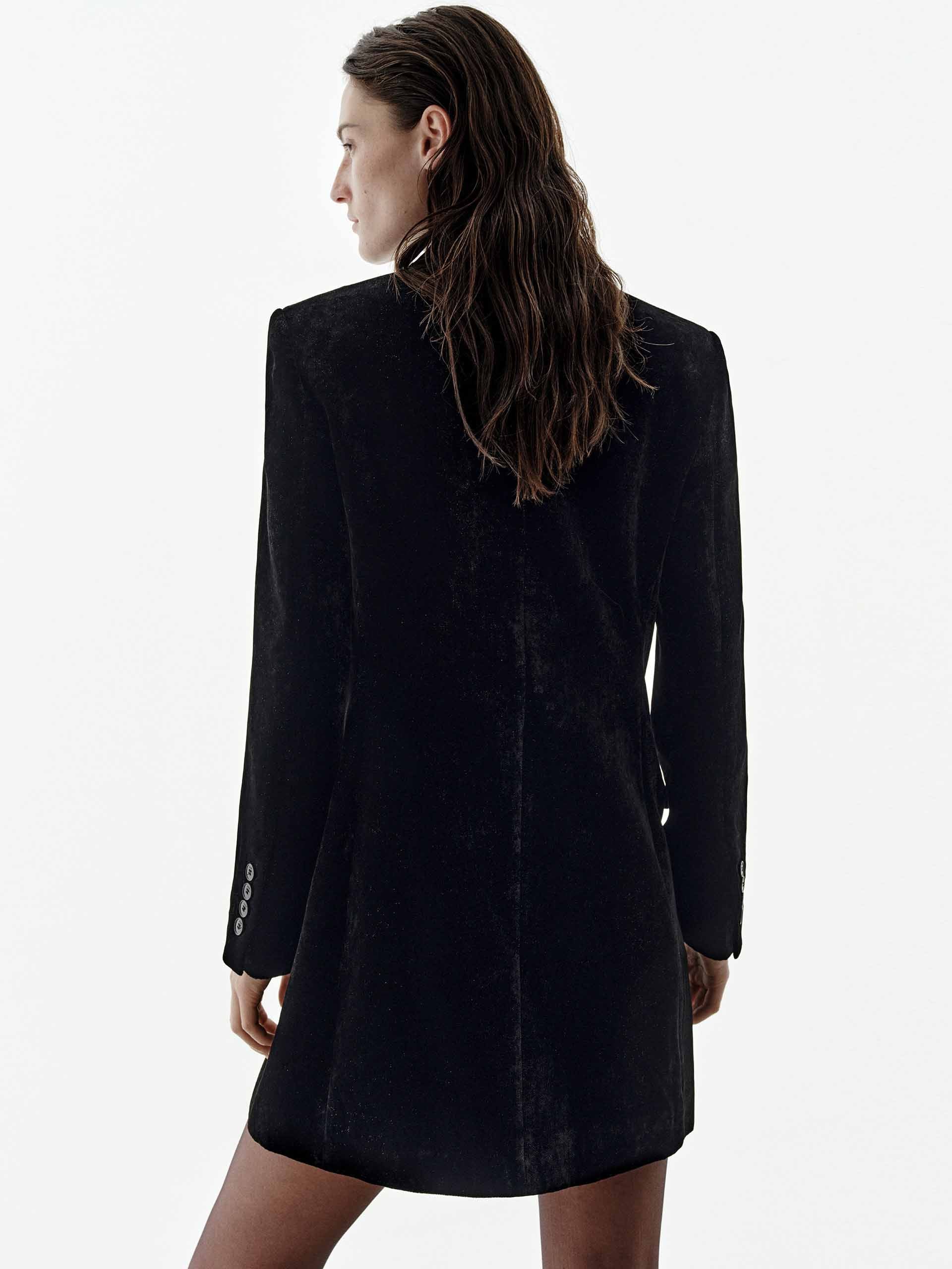 Lurex Detail Blazer Dress - Image 6