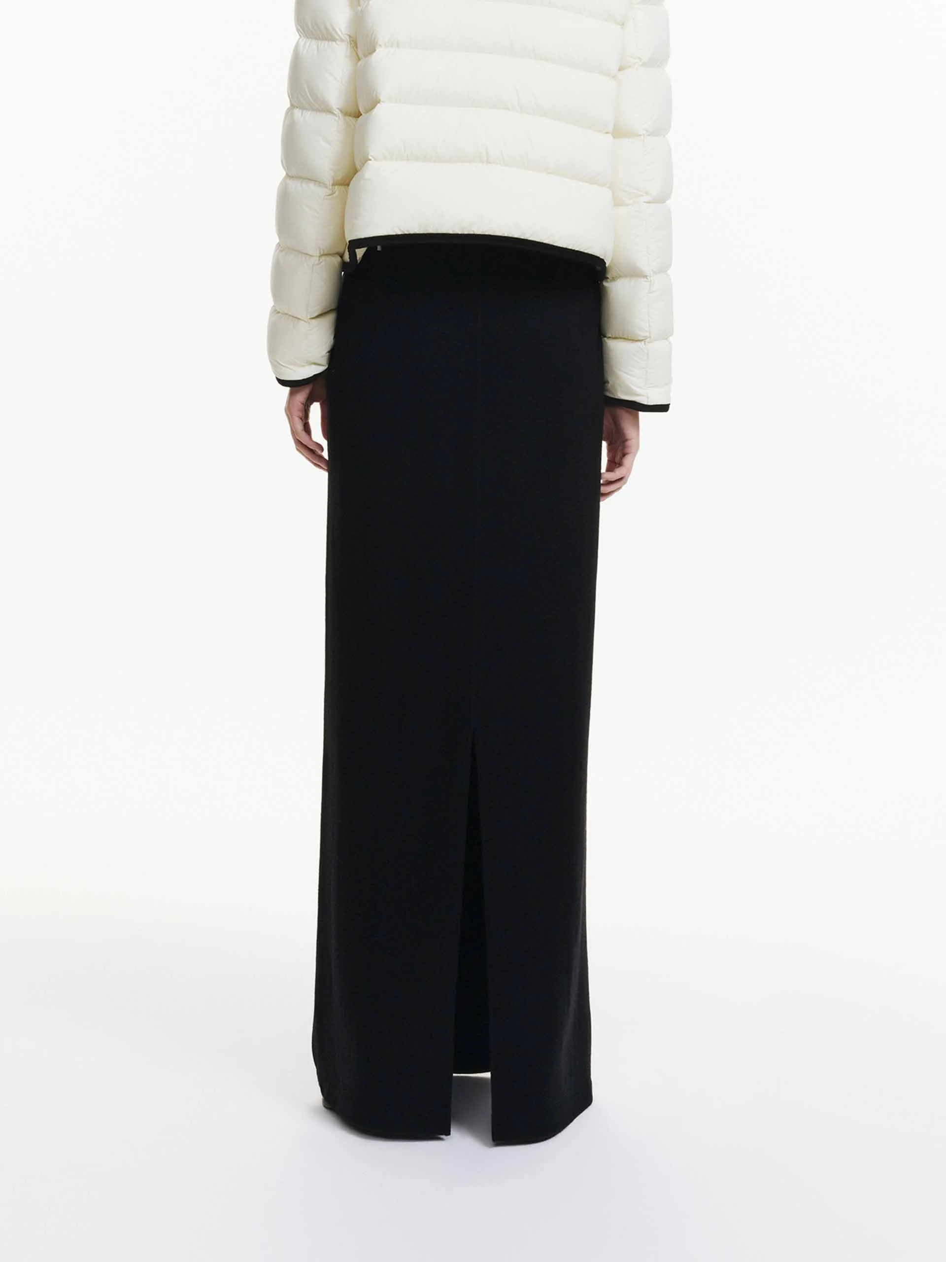 Maxi Length Wool Skirt - Image 11