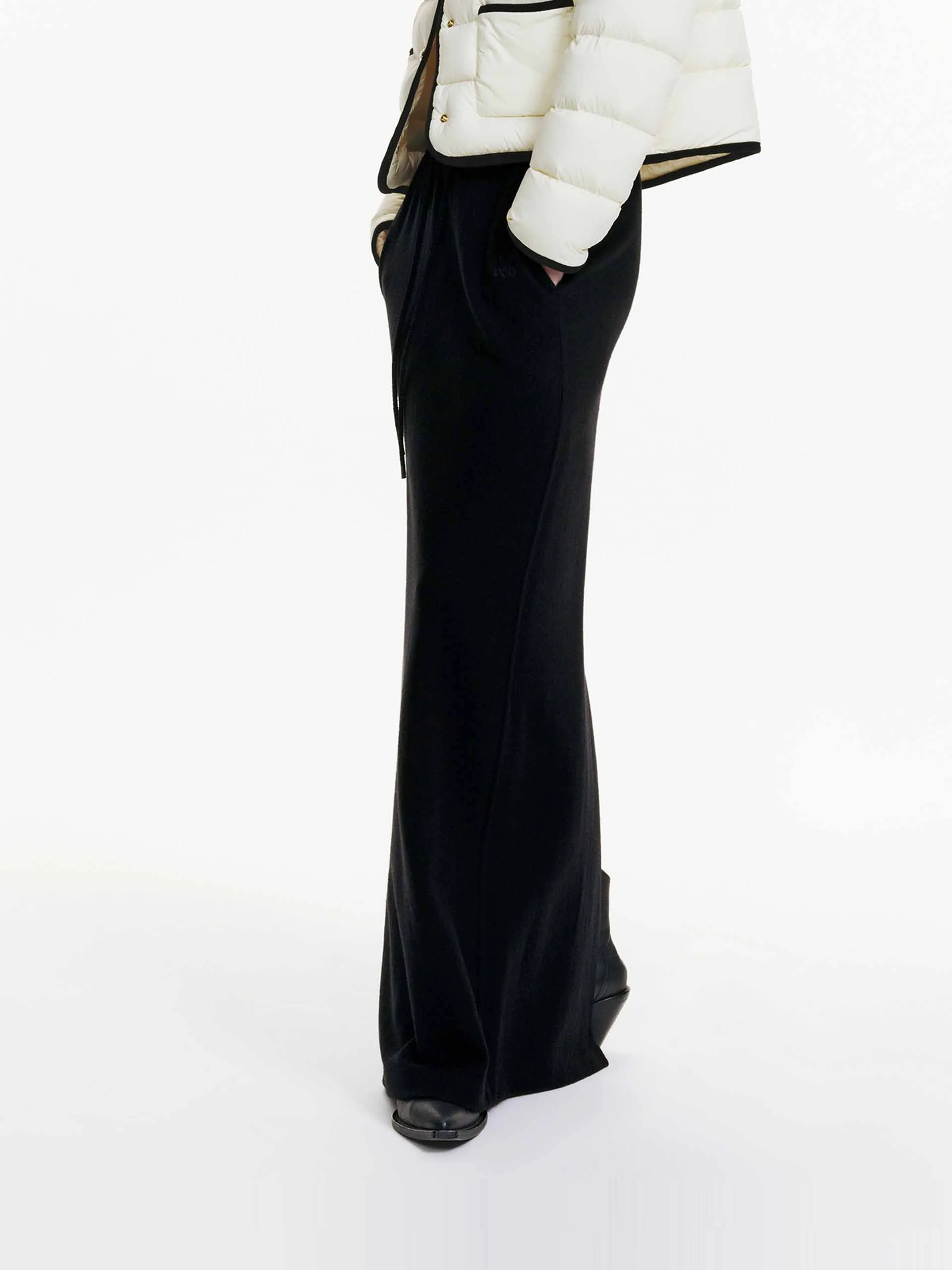 Maxi Length Wool Skirt - Image 15