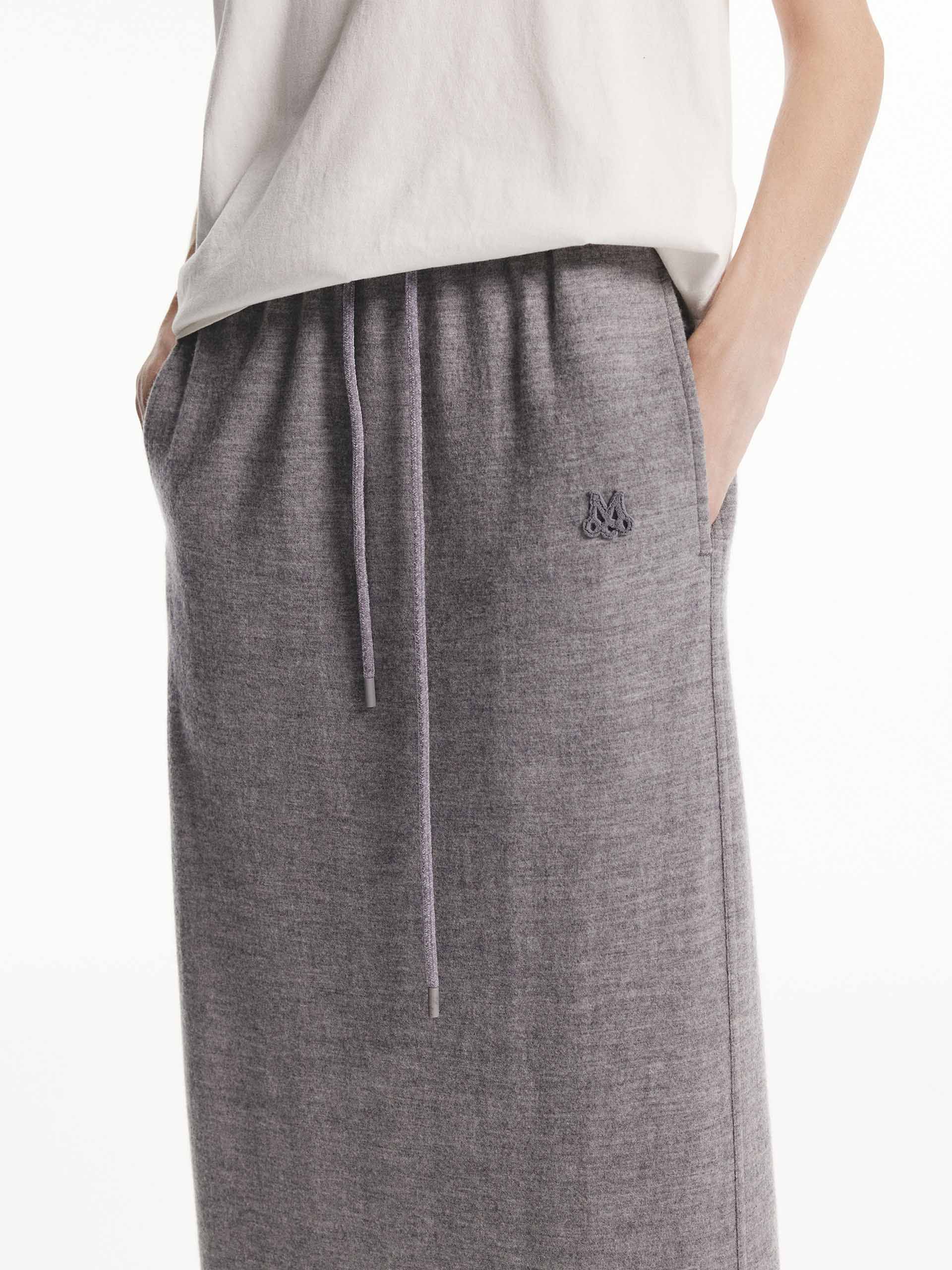 Maxi Length Wool Skirt - Image 6