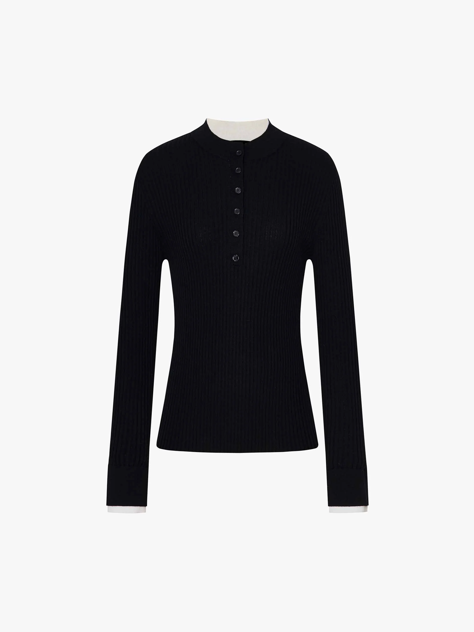 Merino Wool Ribbed Sweater - Image 12