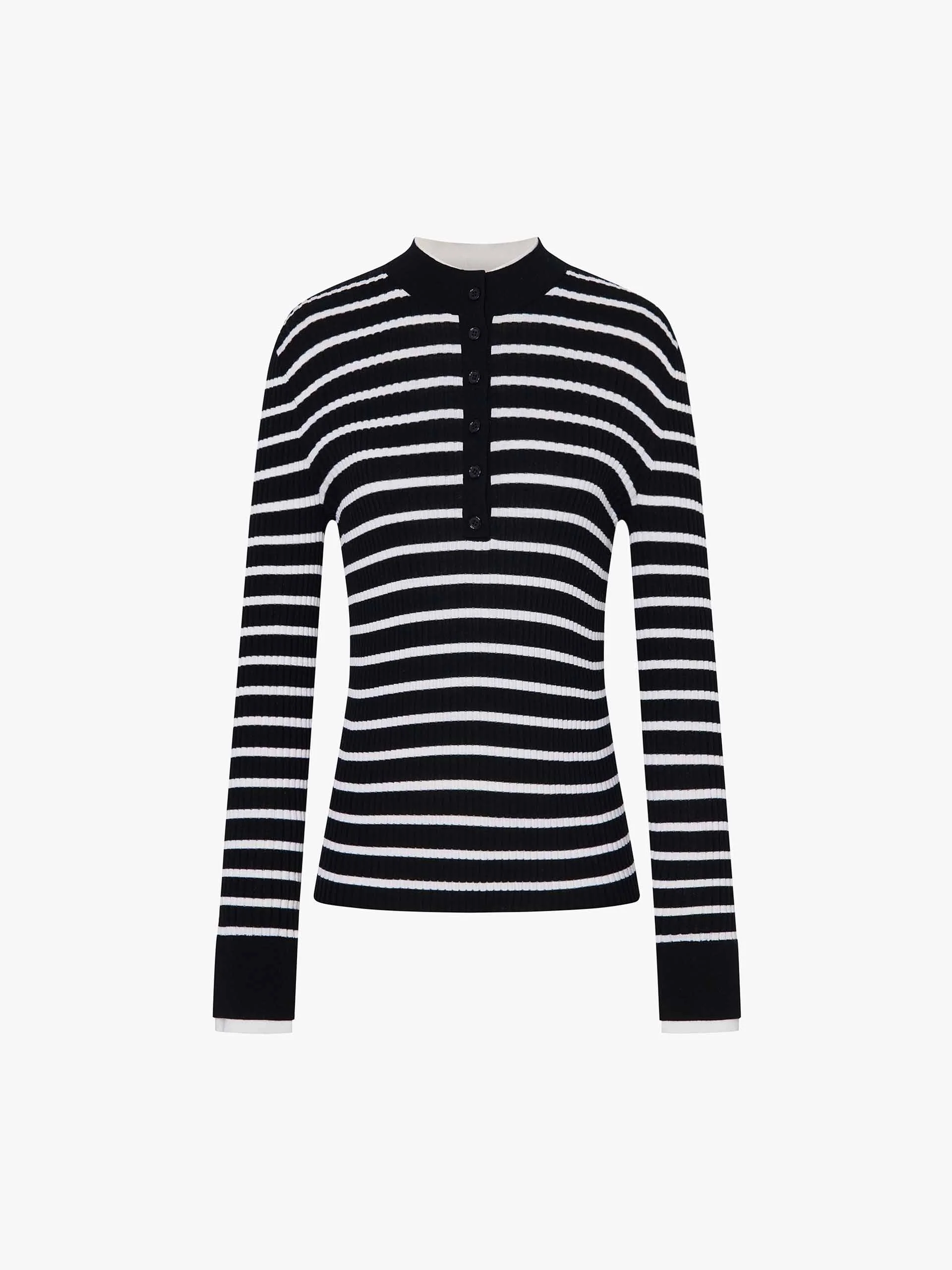 Merino Wool Ribbed Sweater - Image 5