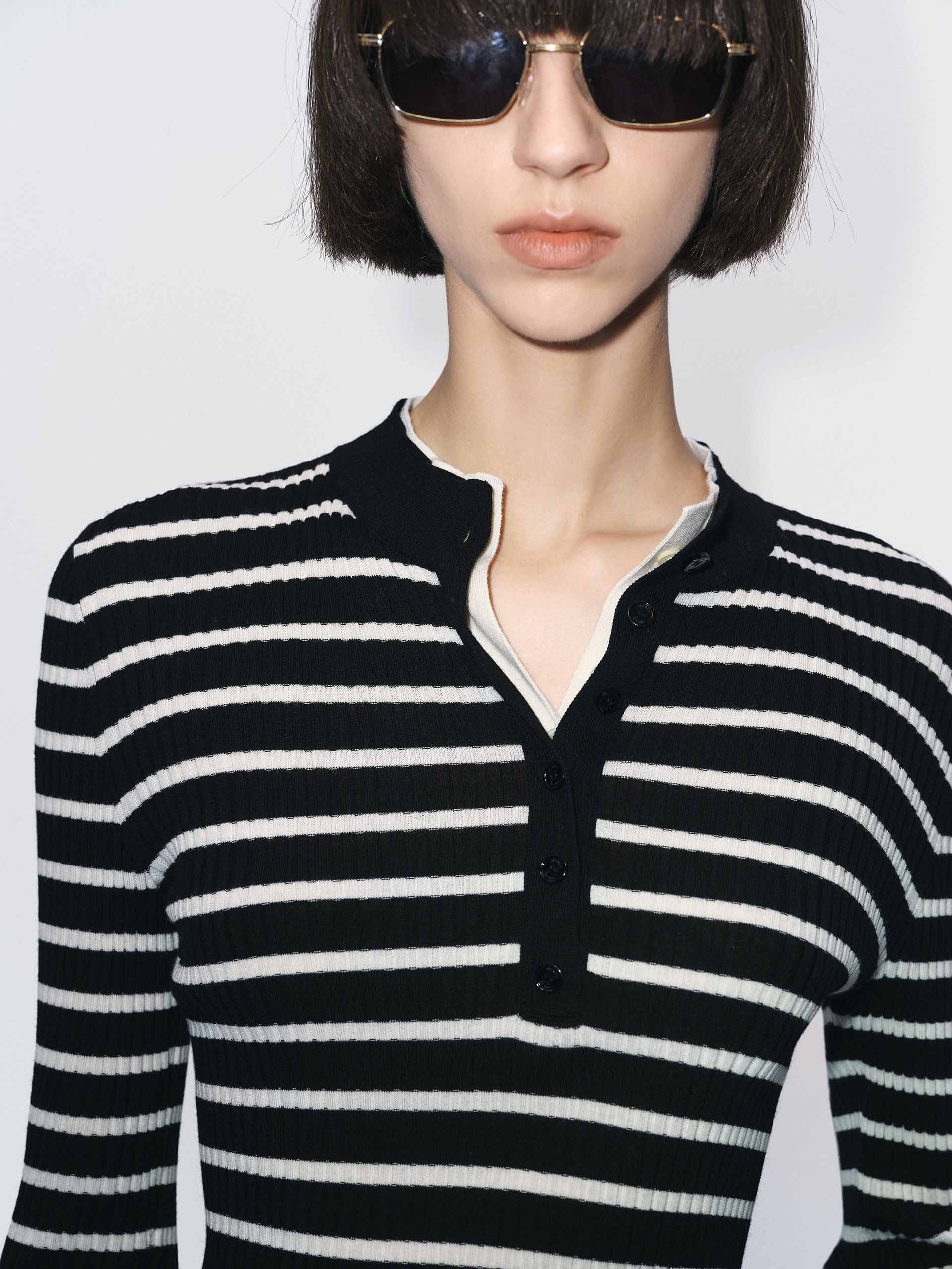 Merino Wool Ribbed Sweater - Image 7