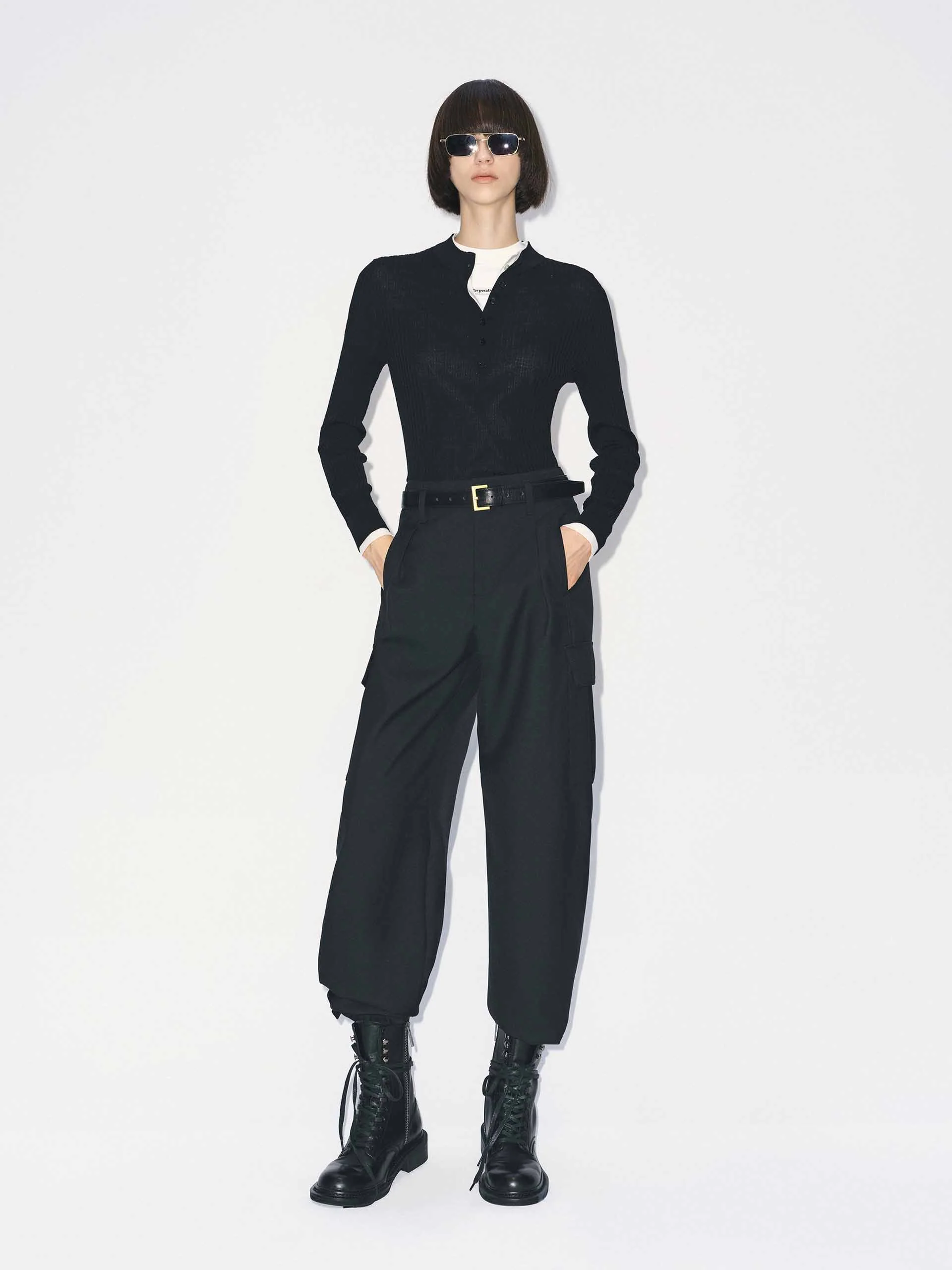 Merino Wool Ribbed Sweater - Image 9