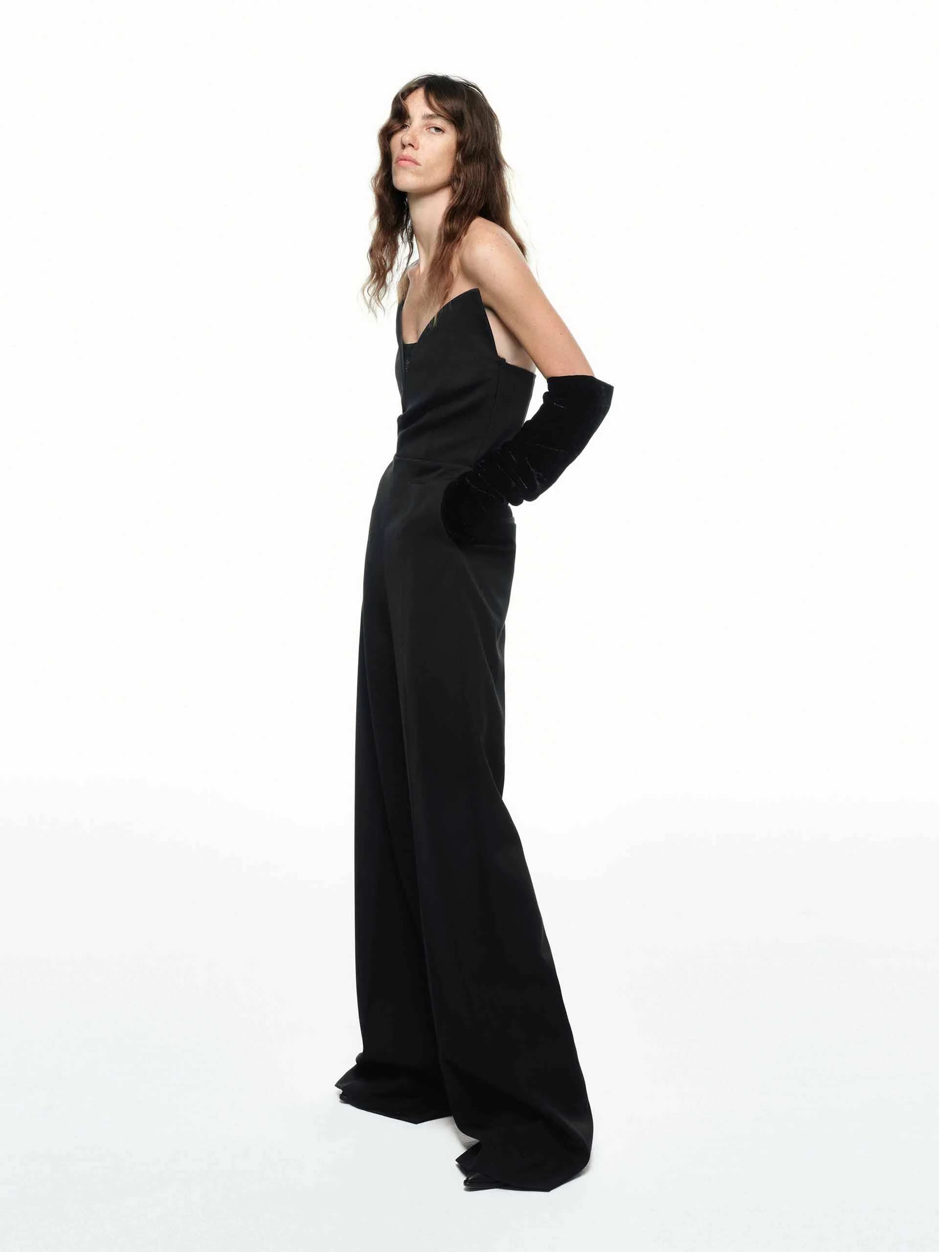 Merino Wool Tube Jumpsuit - Image 2