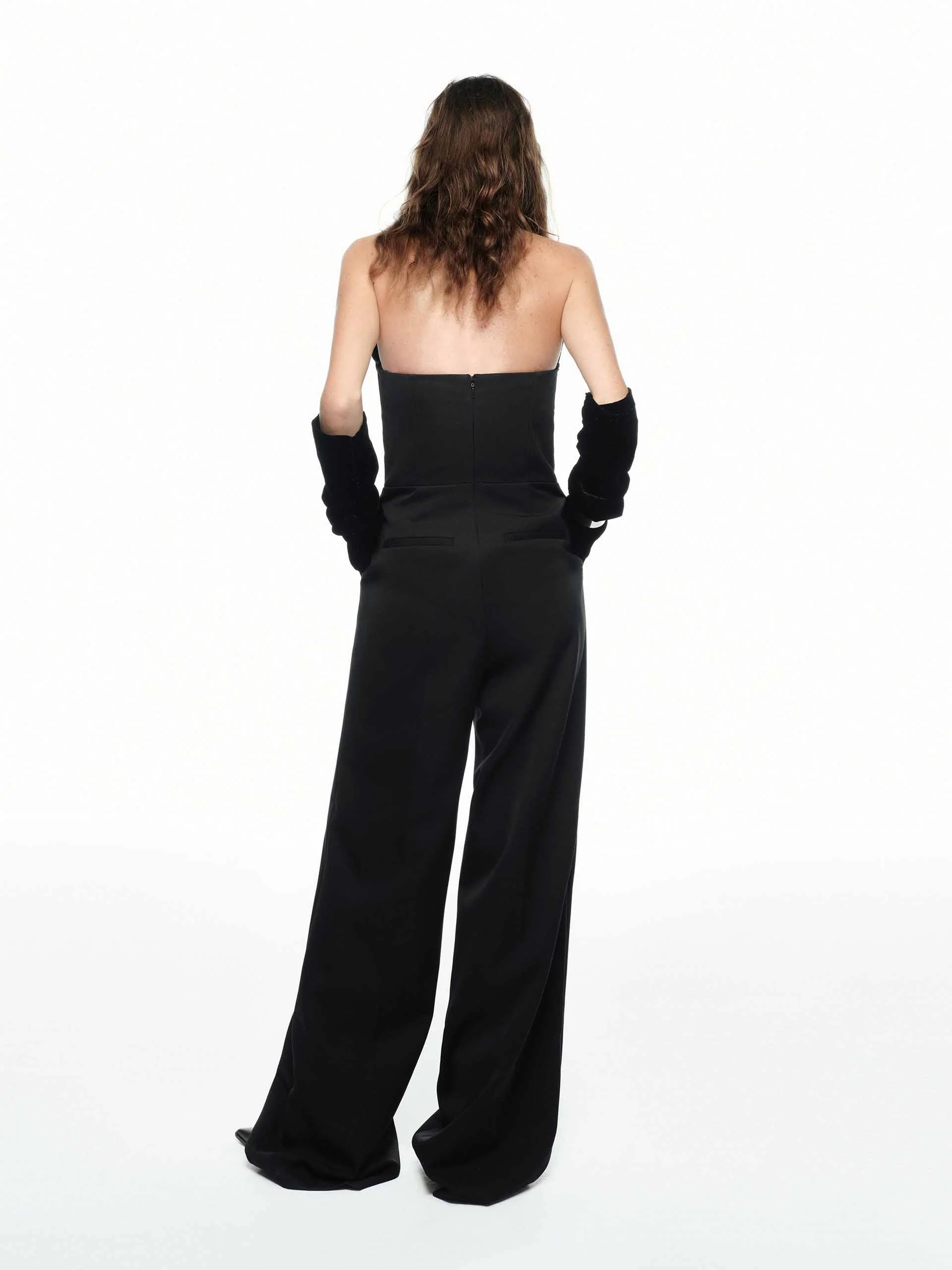 Merino Wool Tube Jumpsuit - Image 3