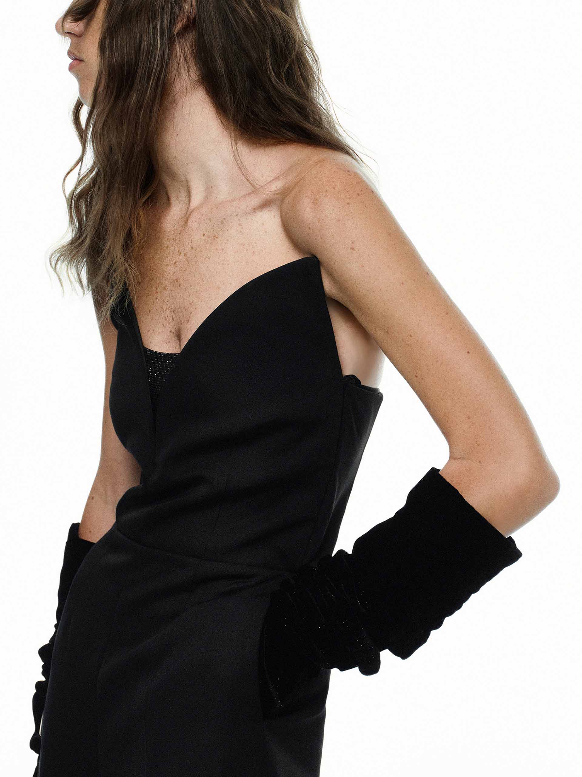 Merino Wool Tube Jumpsuit - Image 7