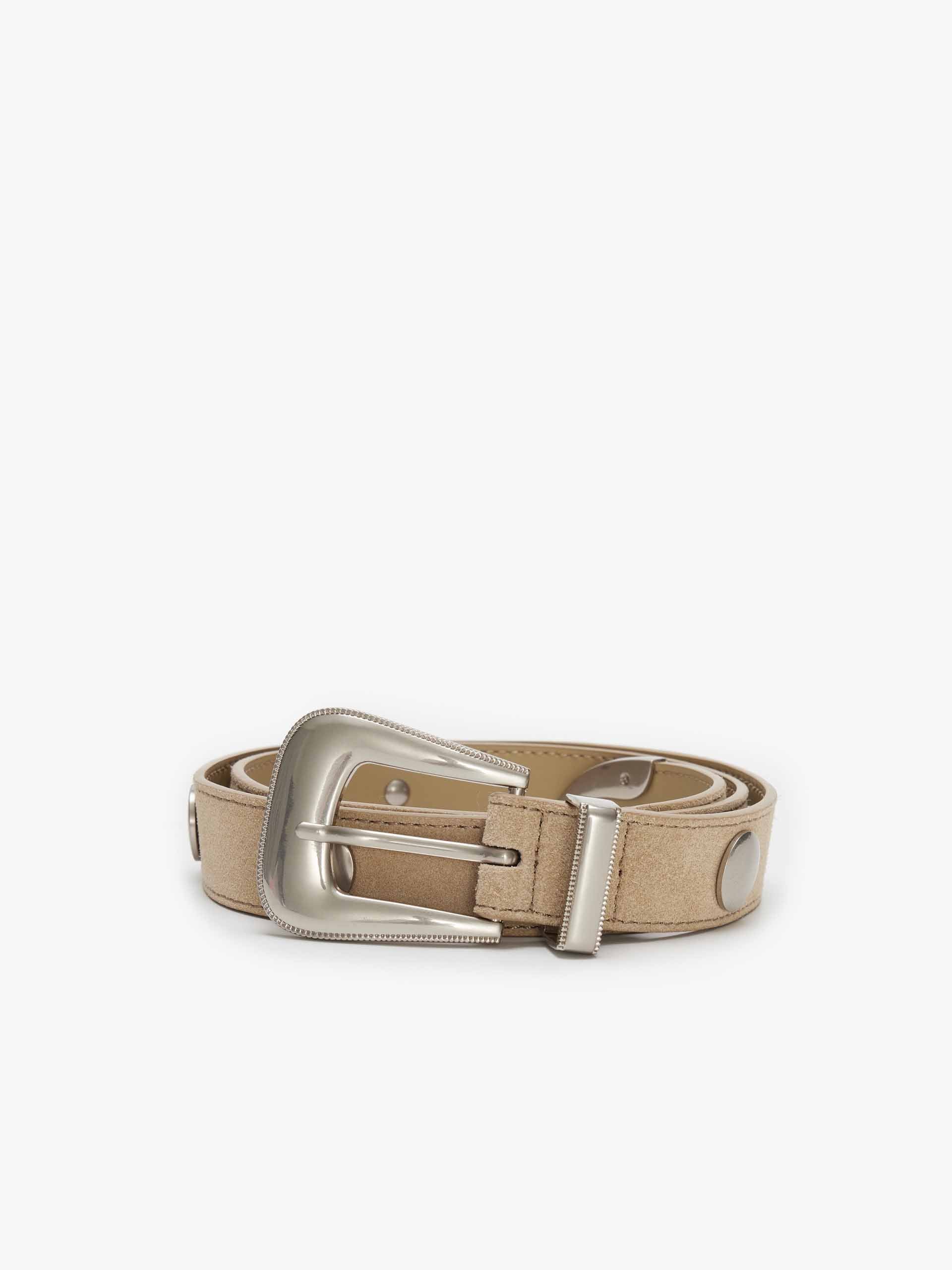 Metal Square Buckle Belt - Image 3