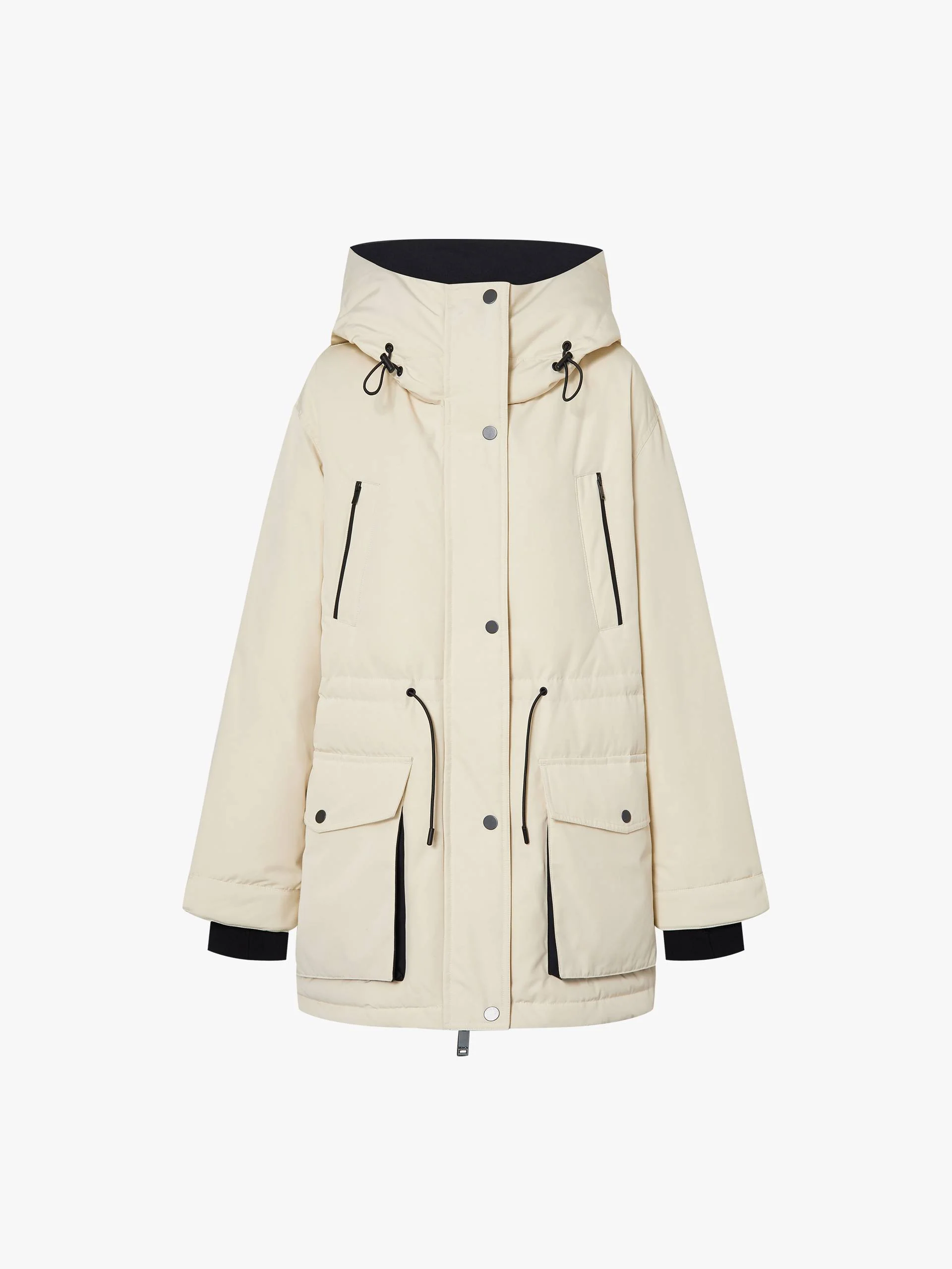 Mid-Length Hooded Down Jacket - Image 5