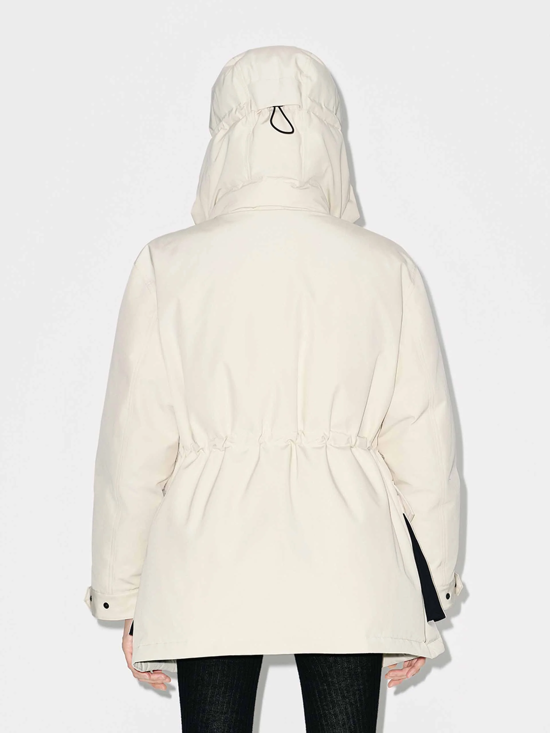 Mid-Length Hooded Down Jacket - Image 6