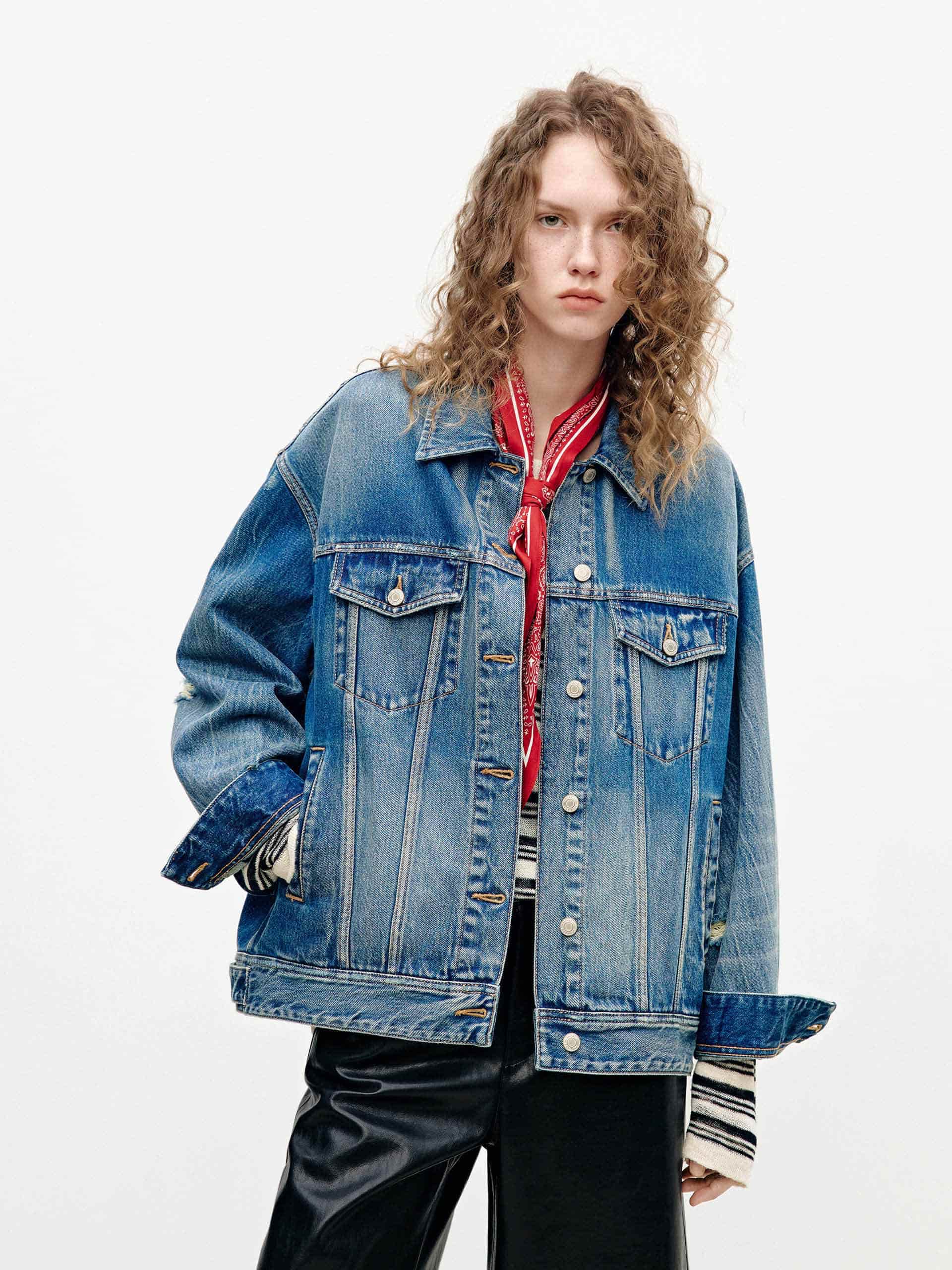 Multi Pocket Ripped Jacket - Image 6