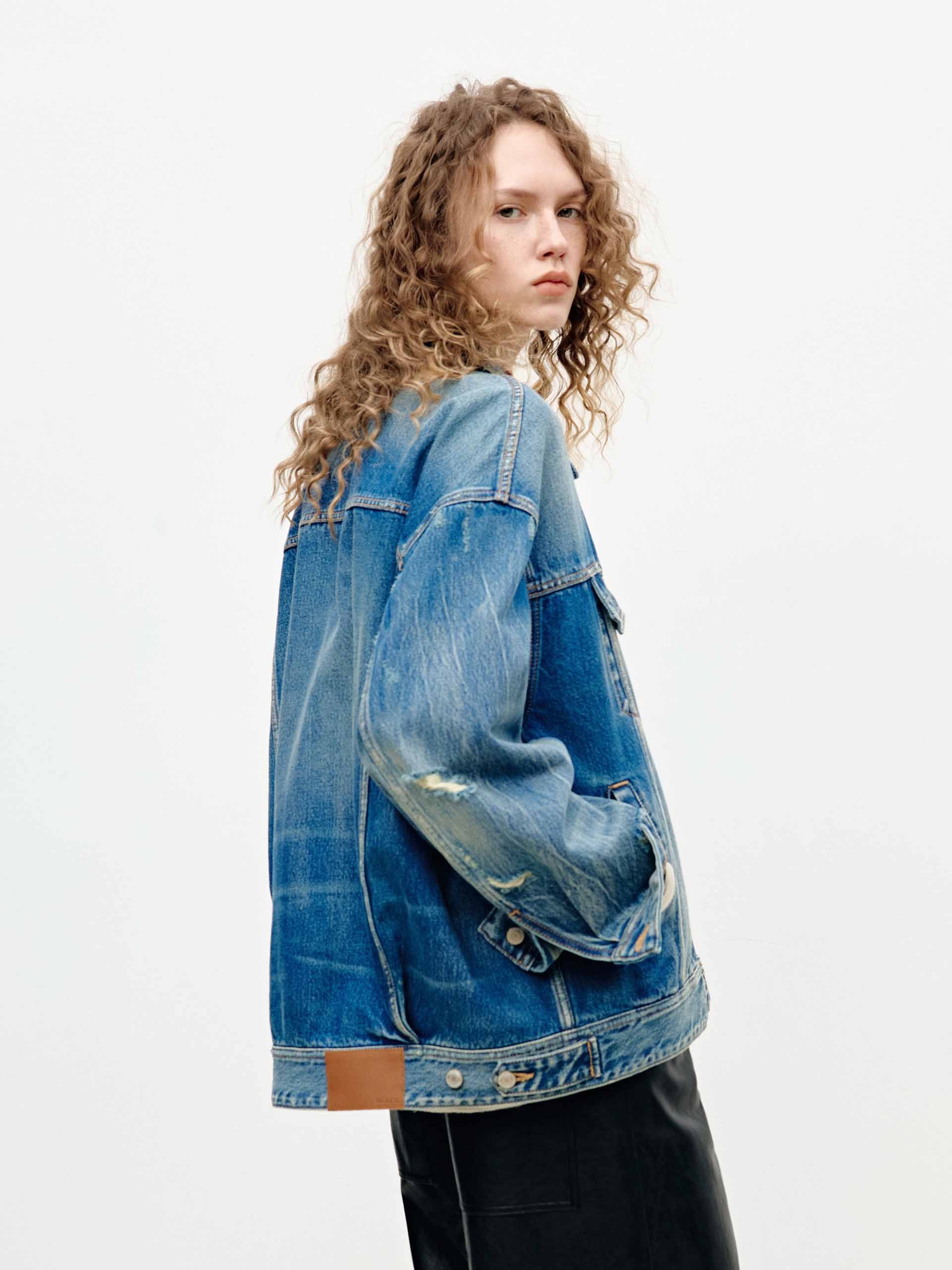 Multi Pocket Ripped Jacket - Image 7
