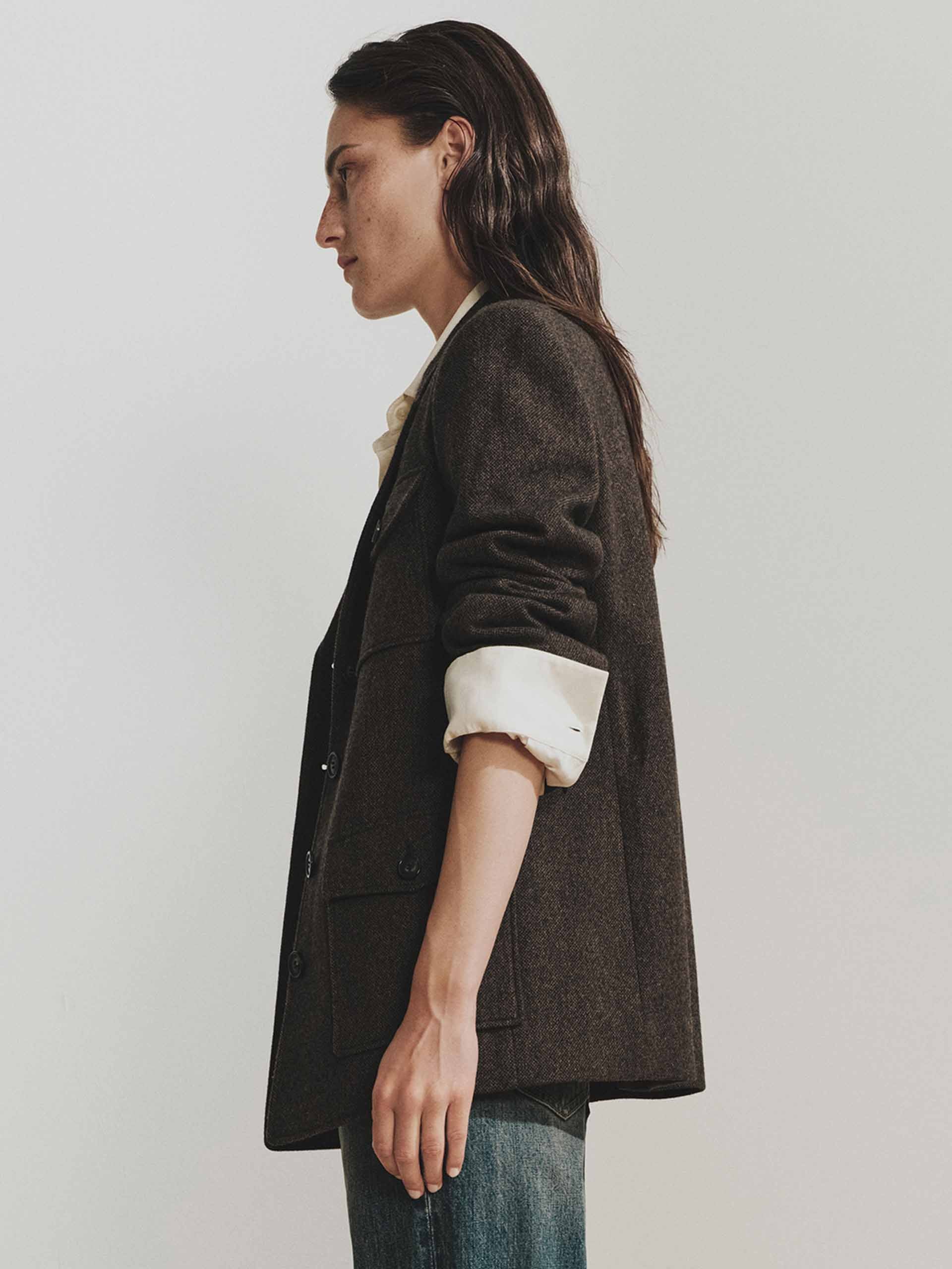 Multi Pocket Wool Coat - Image 3