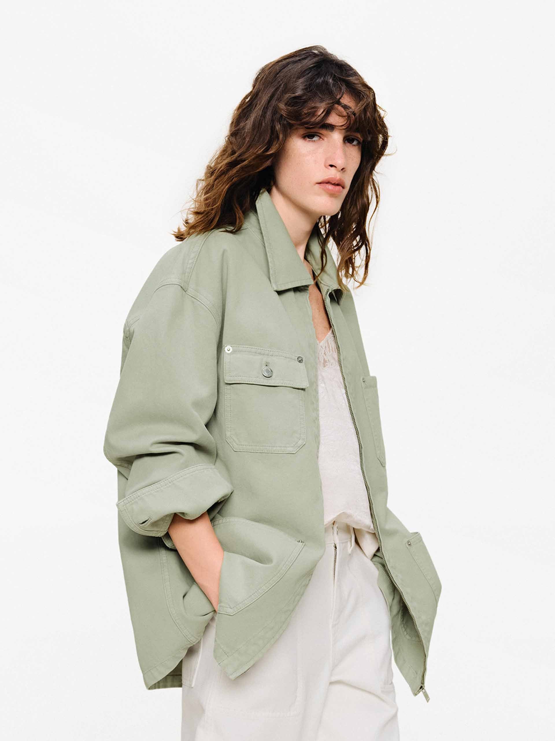 Multi-pocket Zipper Jacket - Image 3
