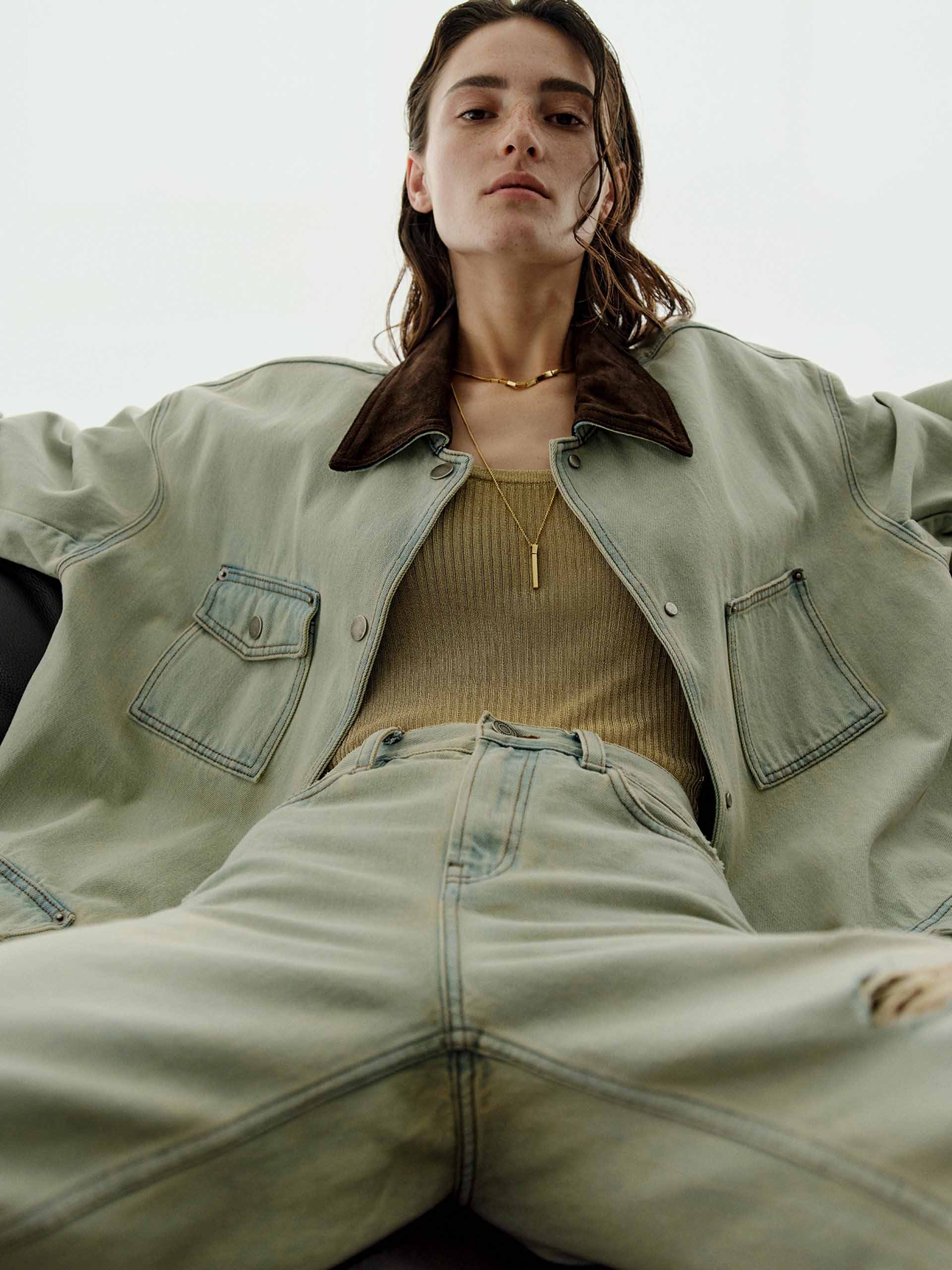 Multi Pockets Cotton Jacket - Image 8