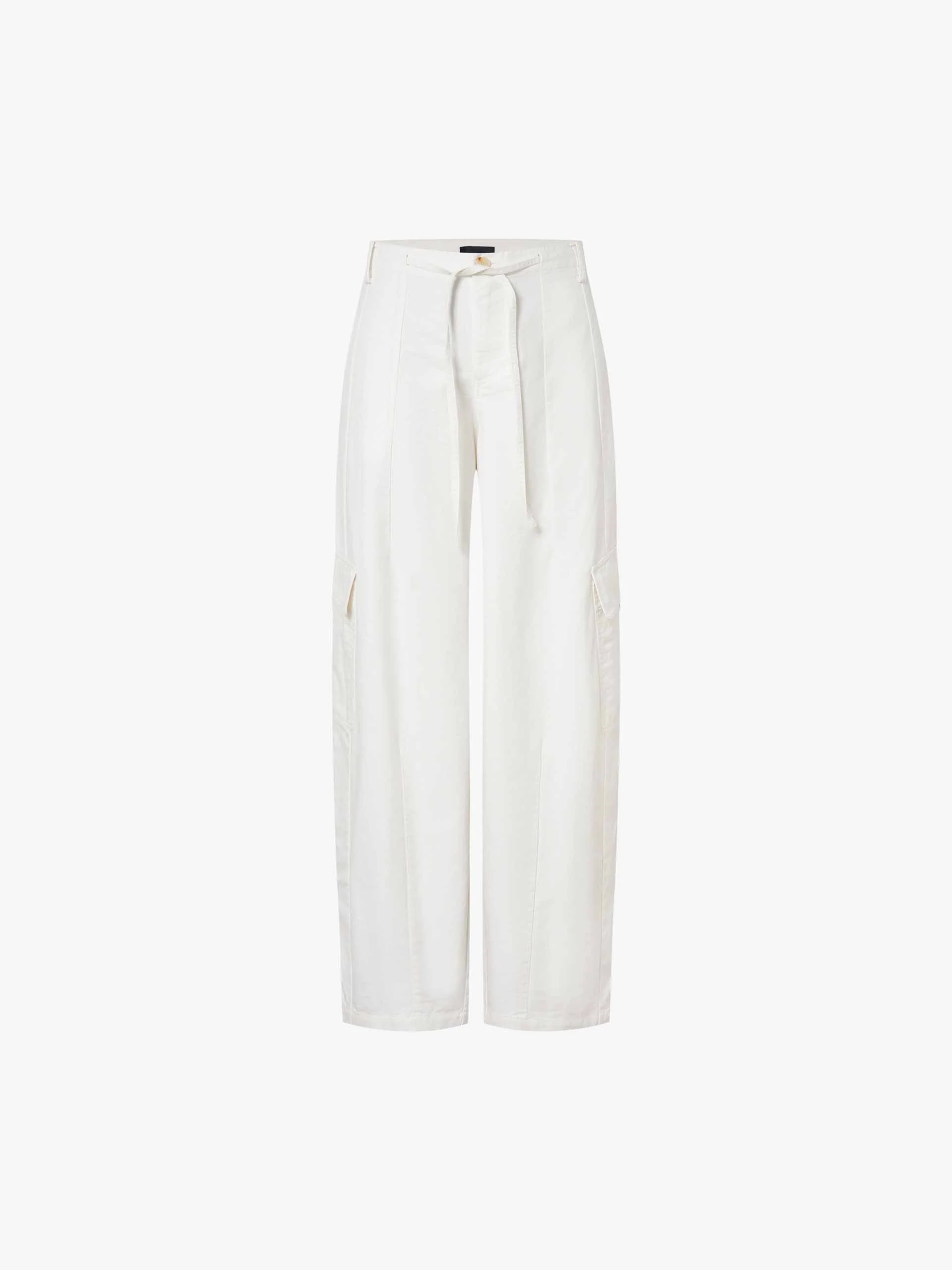 Multiple Pockets Cotton Pants - Image 5