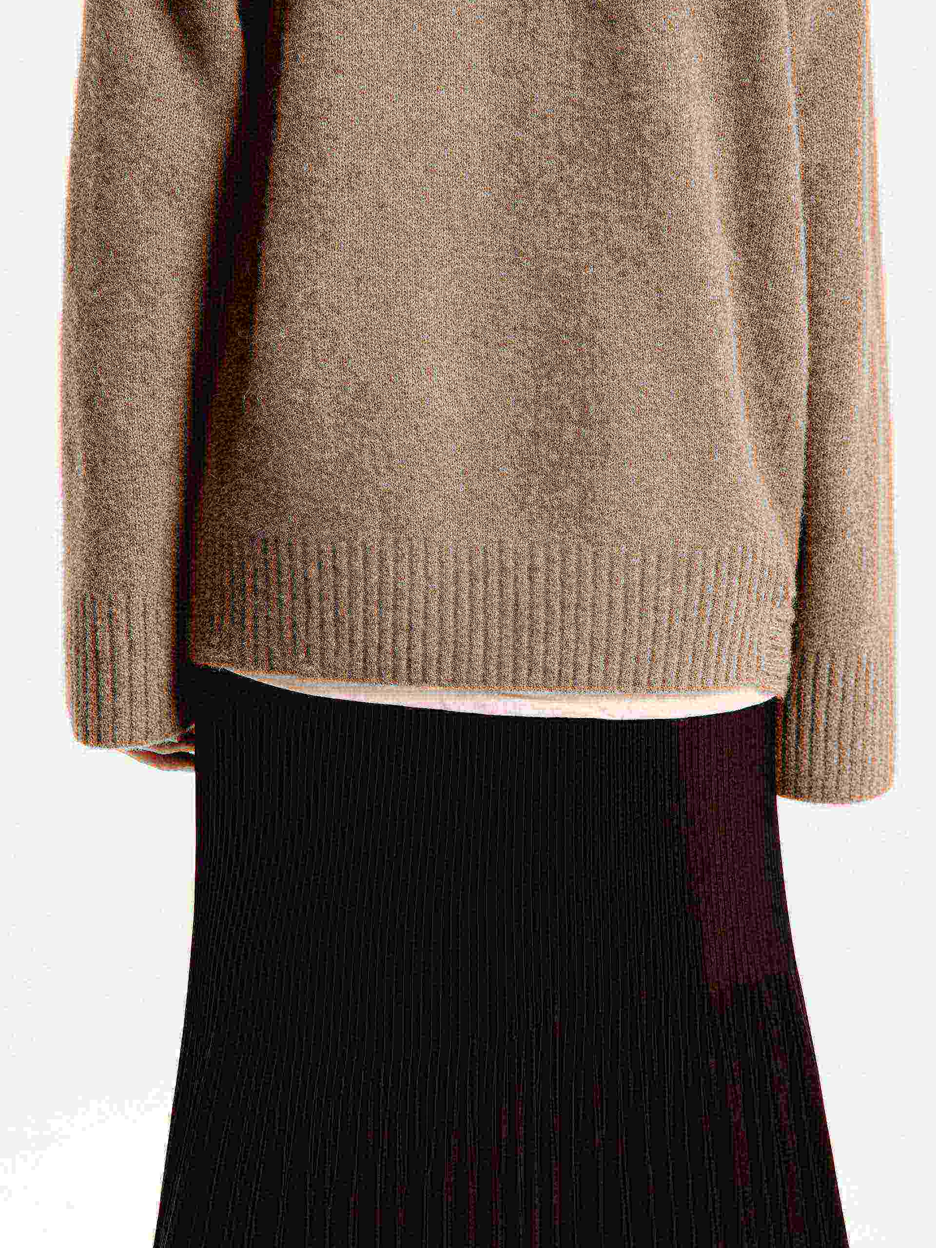 Mushroom Pattern Loose Sweater - Image 16