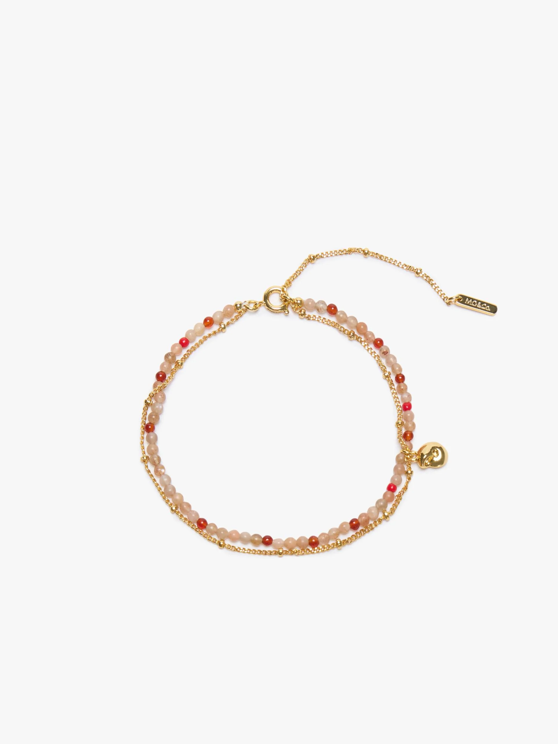 Natural Stone Beaded Bracelet - Image 5