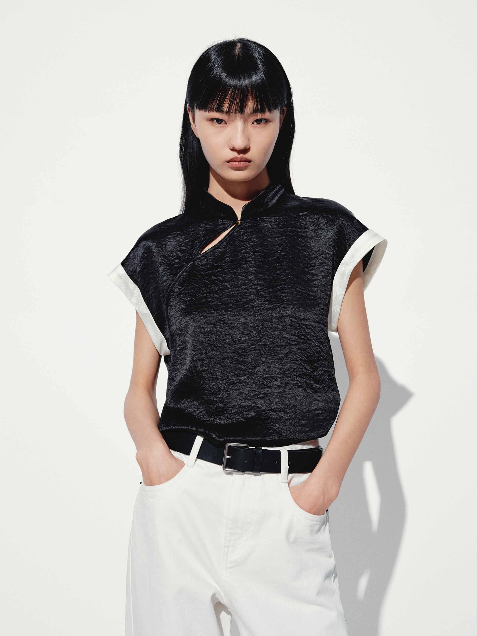 Neo-Chinese Style Blouse - Image 9