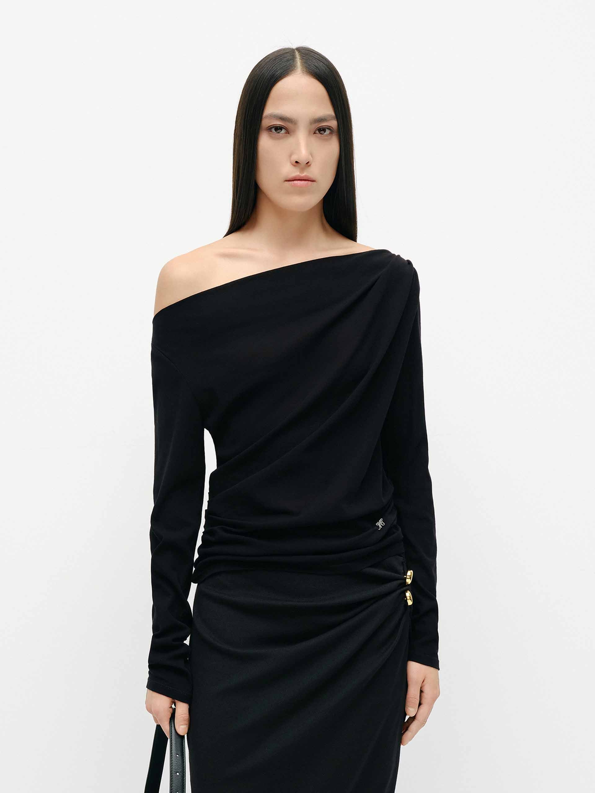 Off Shoulder Cotton Top - Image 6