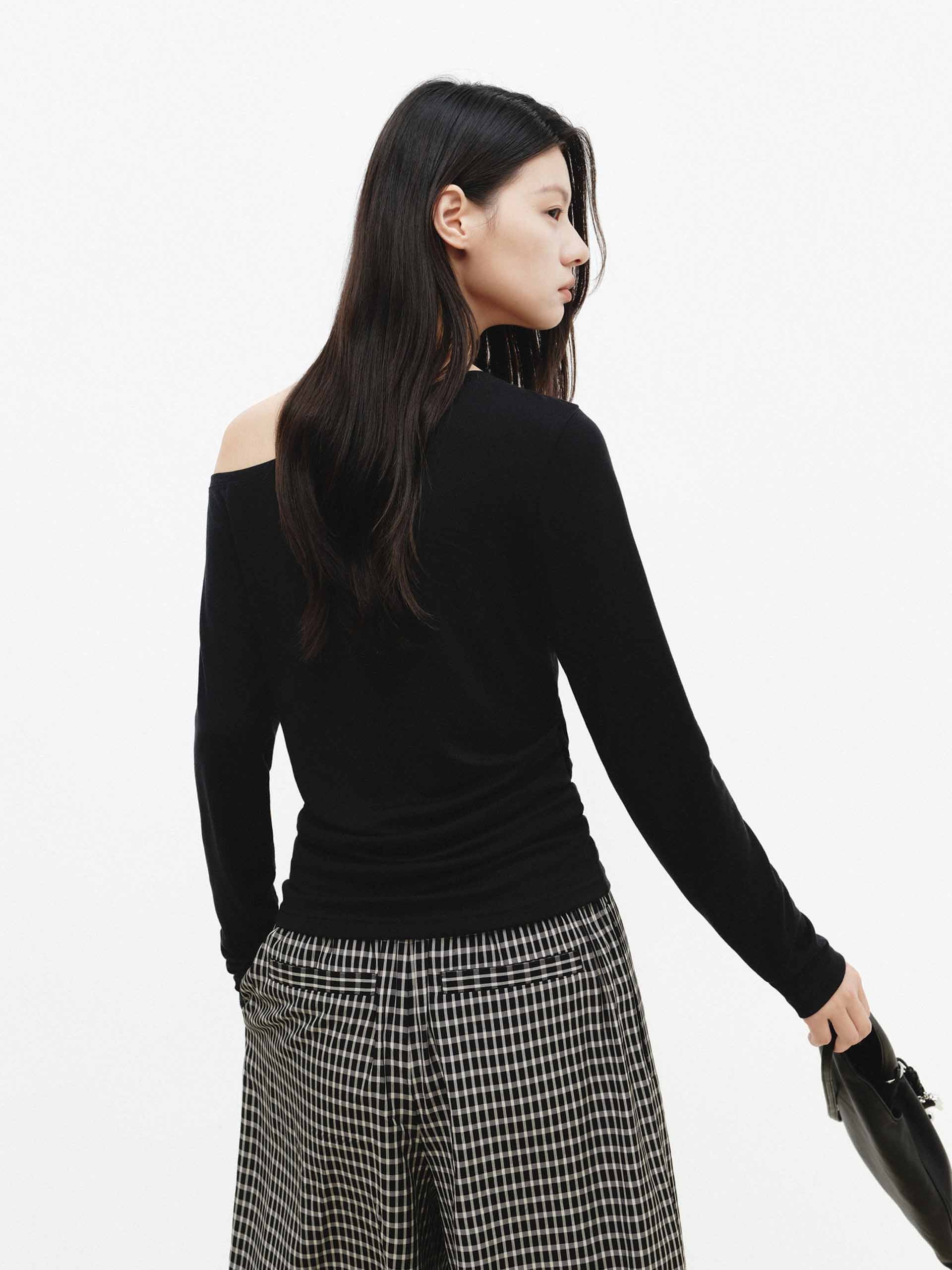 Off Shoulder Soft Blouse - Image 6