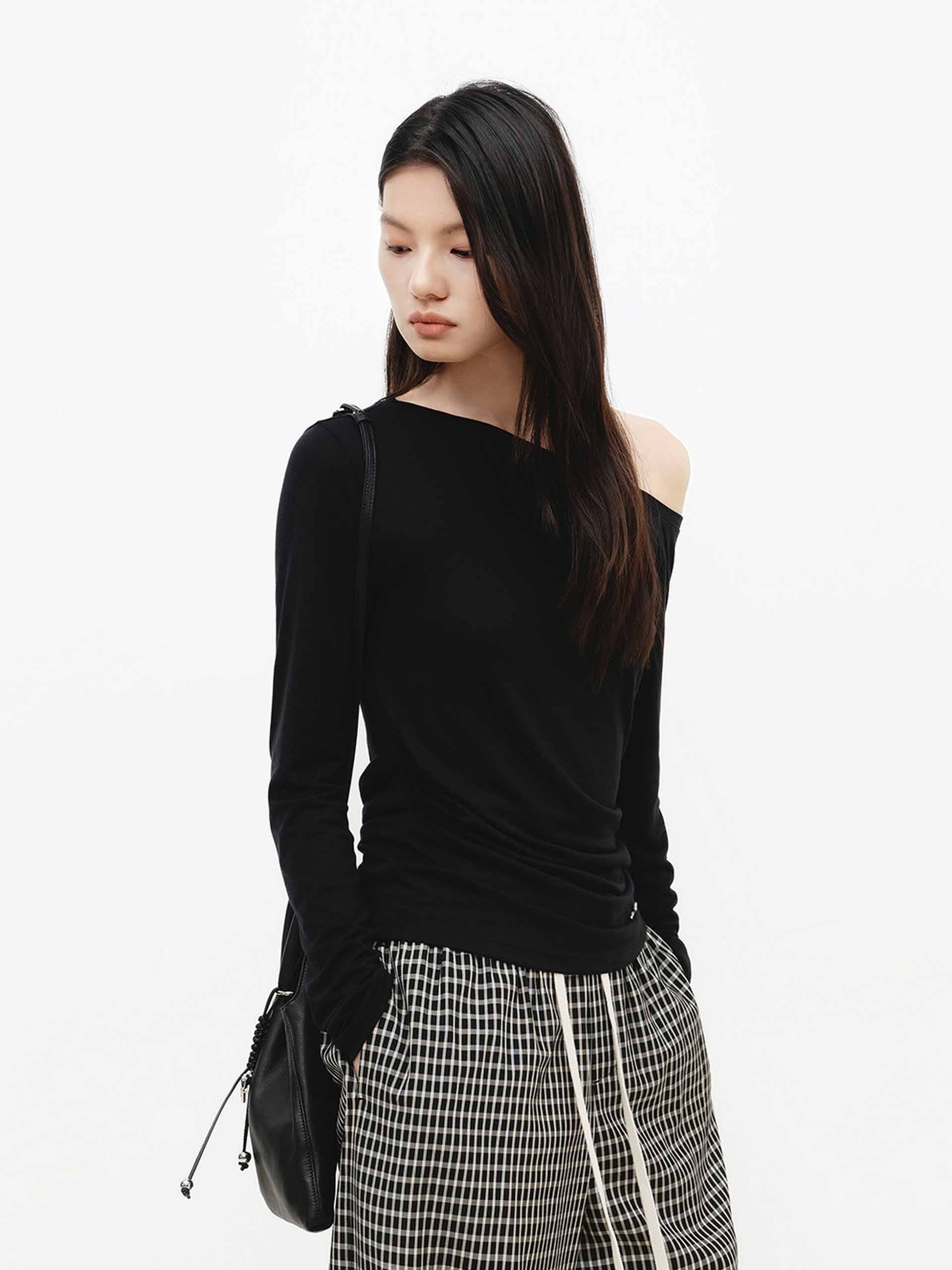 Off Shoulder Soft Blouse - Image 7