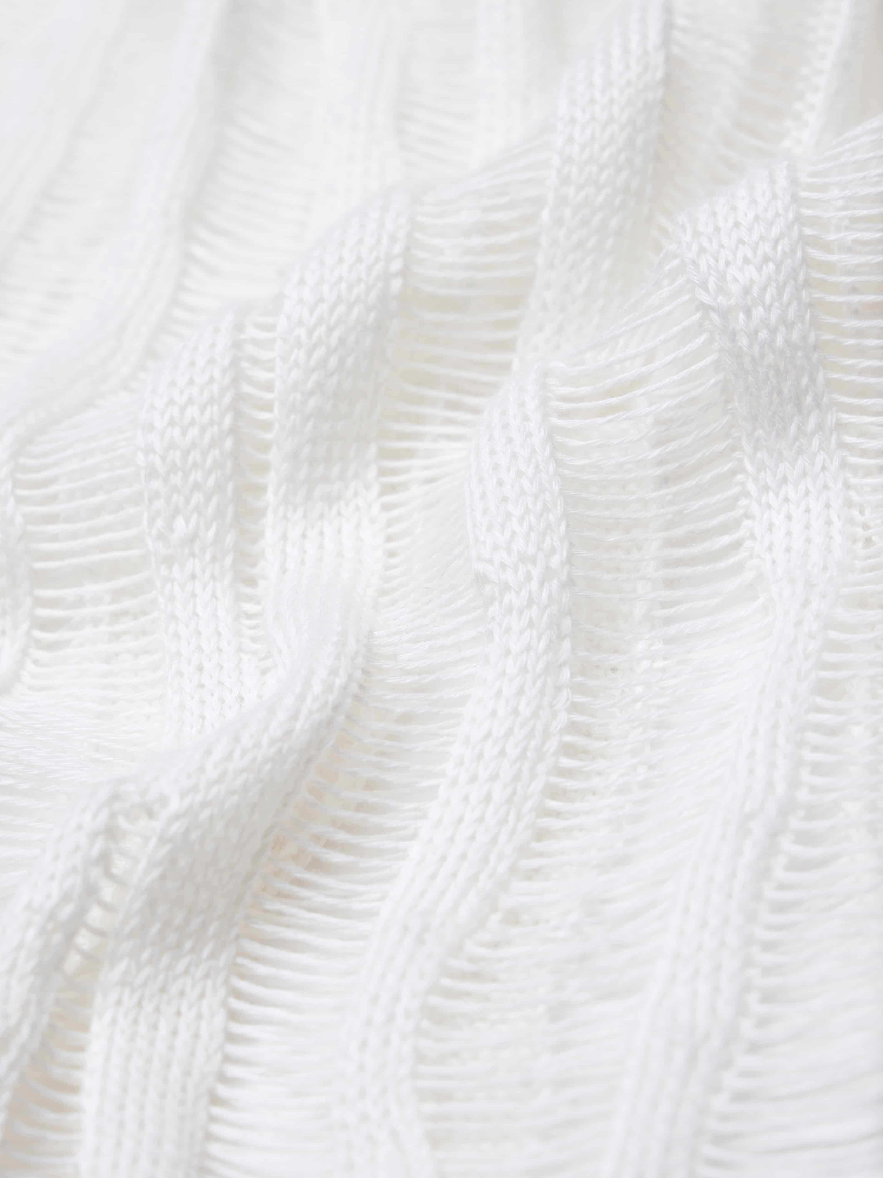 Open Knit Linen Sweater - Image 4