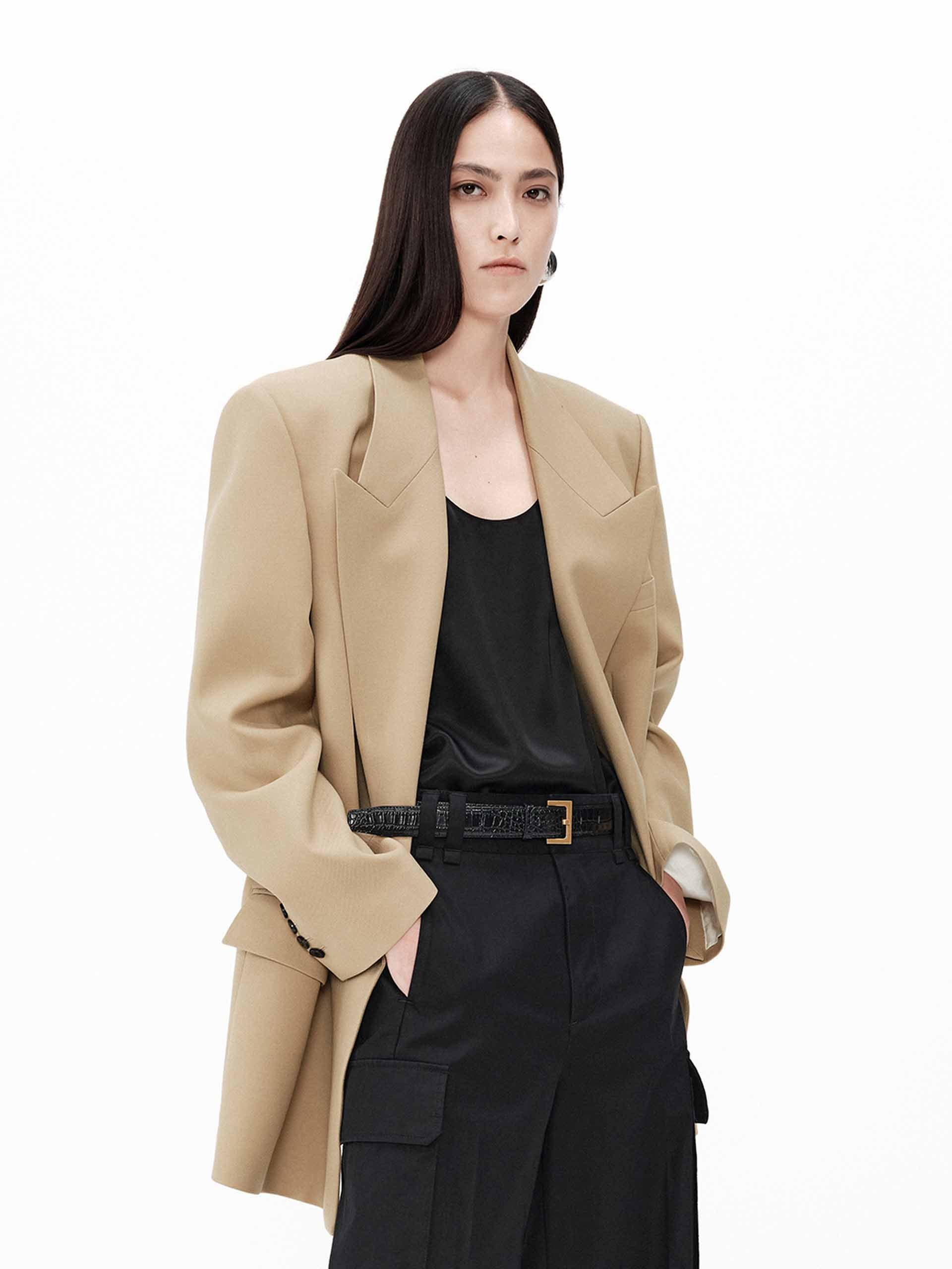 Oversized Wool Blazer - Image 6
