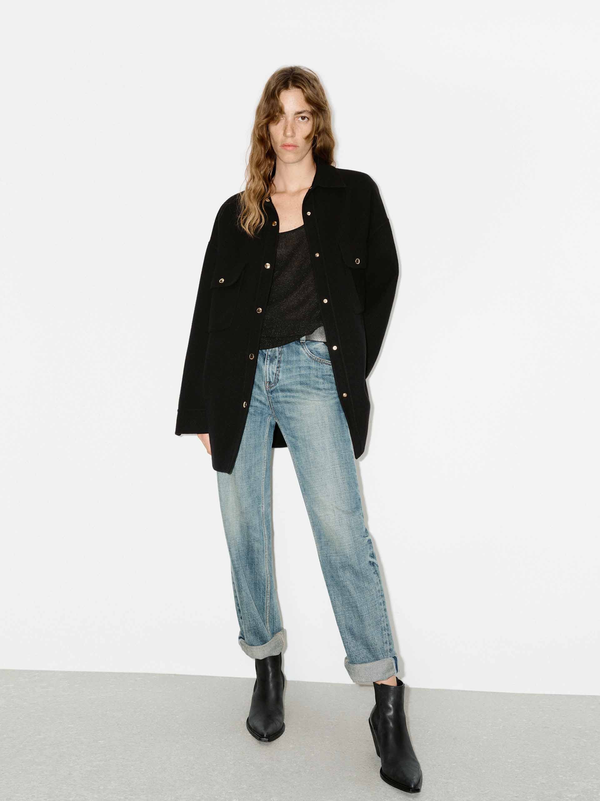 Oversized Wool Overshirt - Image 2